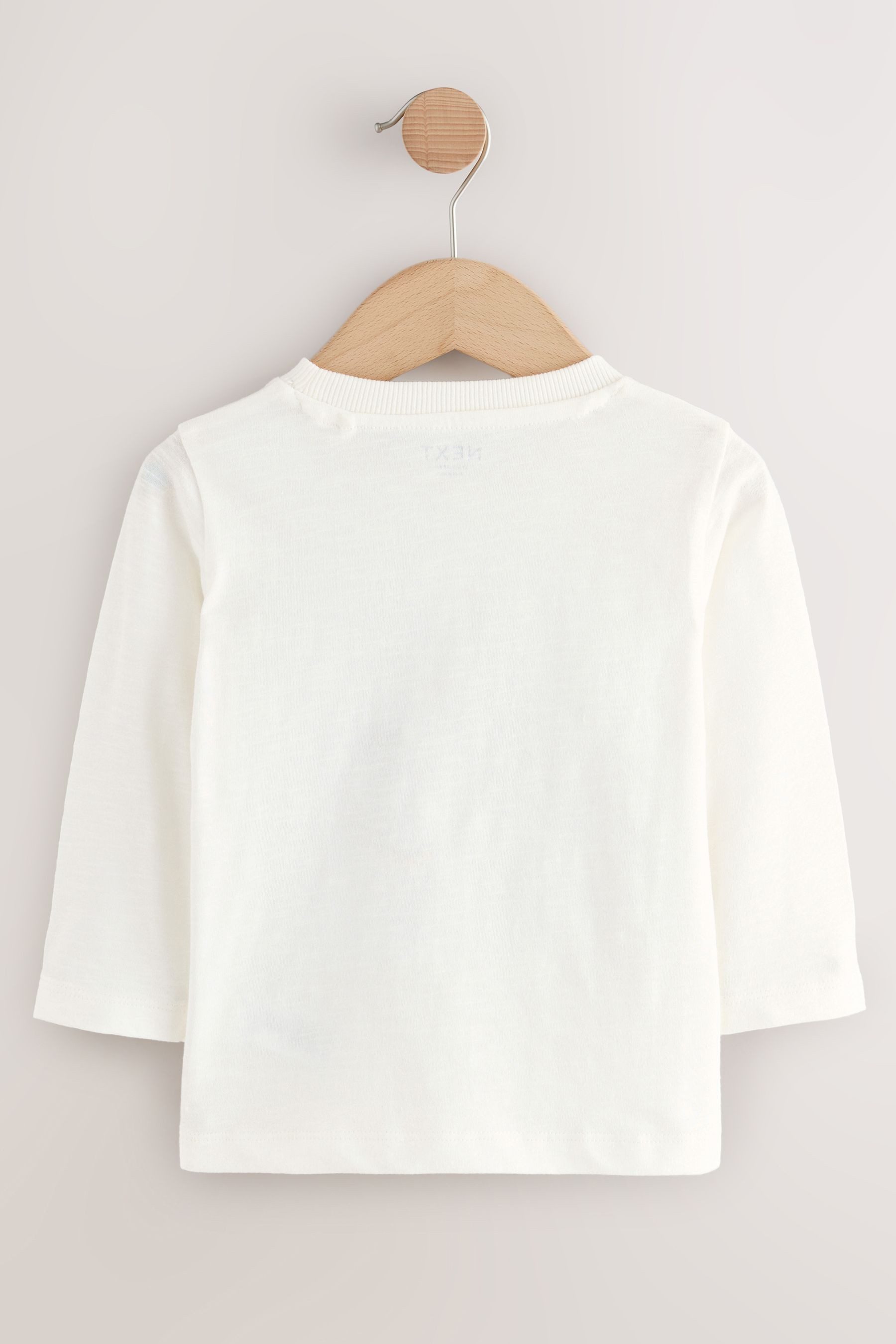 Next Langarmshirt Weihnachtliches, langärmeliges T-Shirt (1-tlg) günstig online kaufen