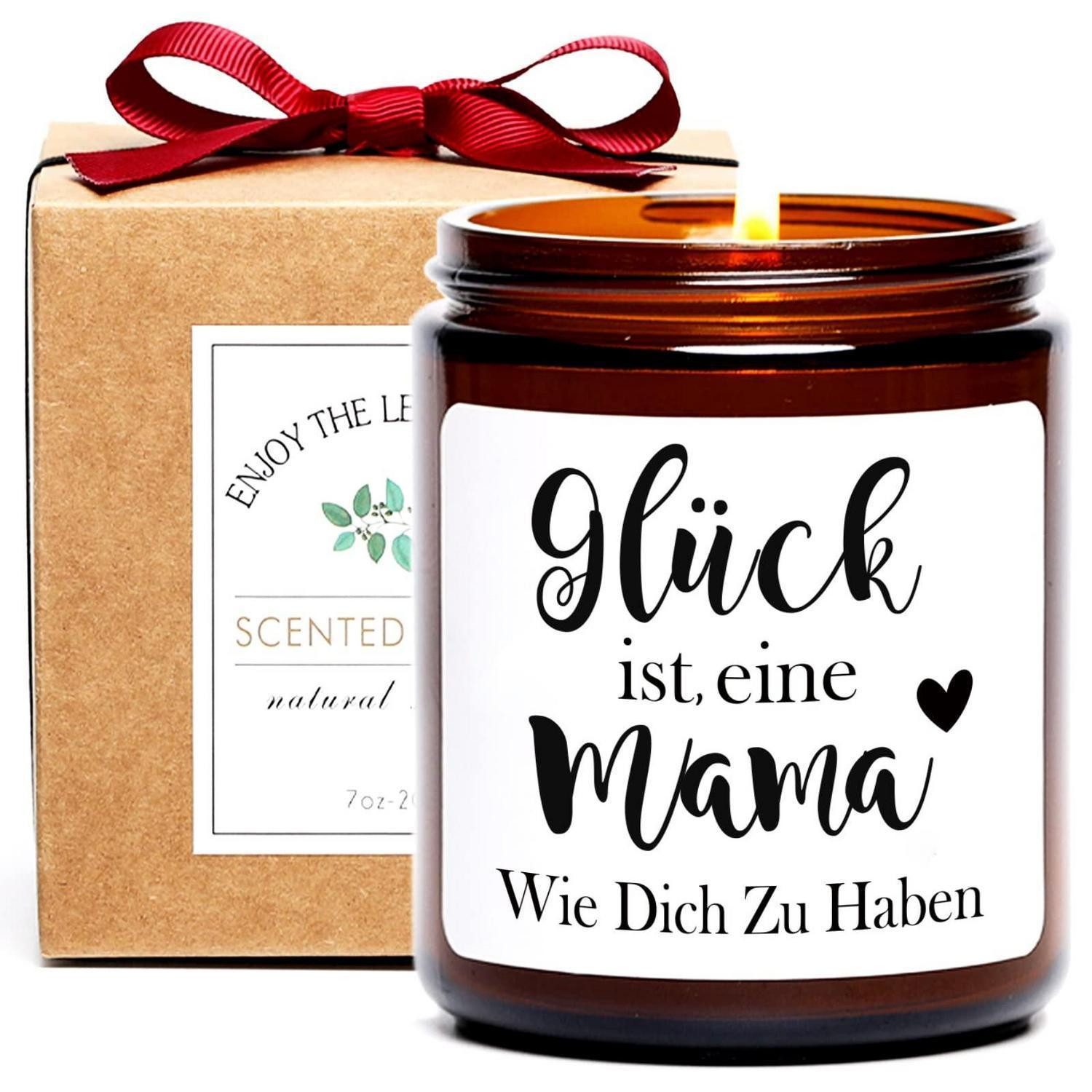 LuxusKollektion Duftkerze Duftkerze Geschenkbox für Mama natursojawachs
