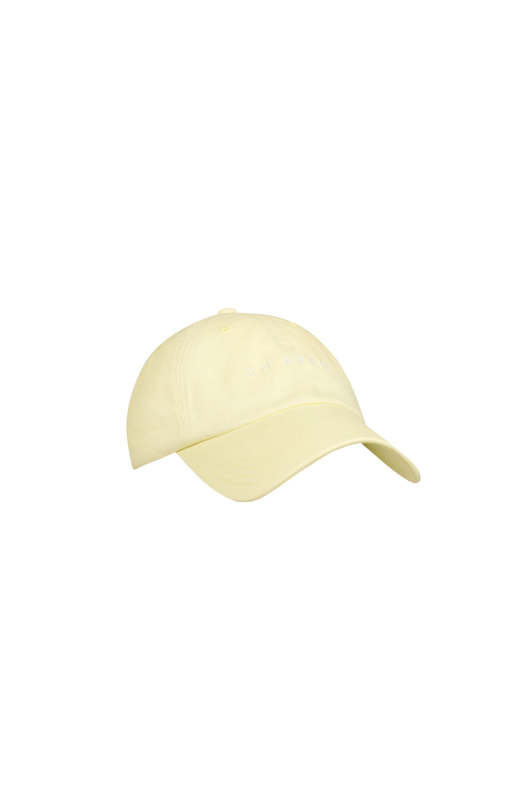 OH APRIL Baseball Cap buttercream