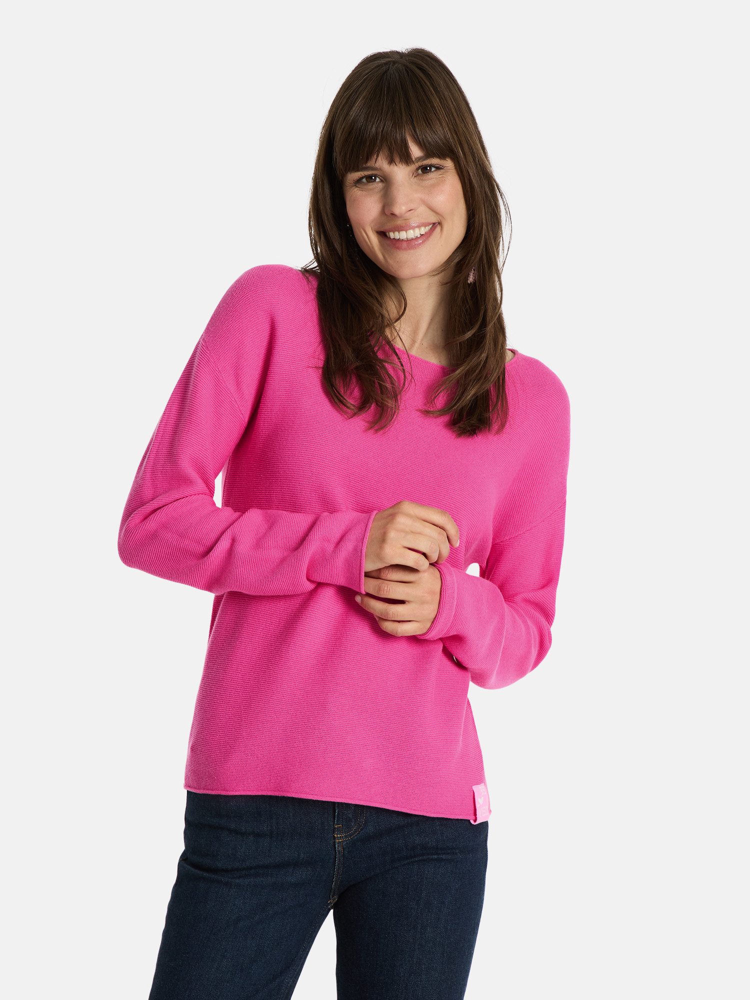 Lieblingsstück Strickpullover Kyna Rundhals mit lockerer günstig online kaufen
