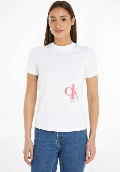 Calvin Klein Jeans T-Shirt mit Logodruck im Spray-Design
