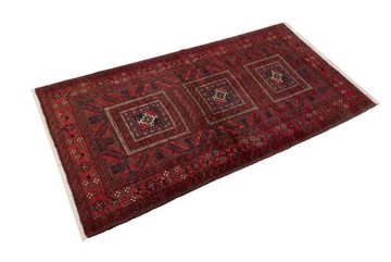 Orientteppich Belutsch 98x188 Handgeknüpfter Orientteppich / Perserteppich Läufer, Nain Trading, rechteckig, Höhe: 6 mm