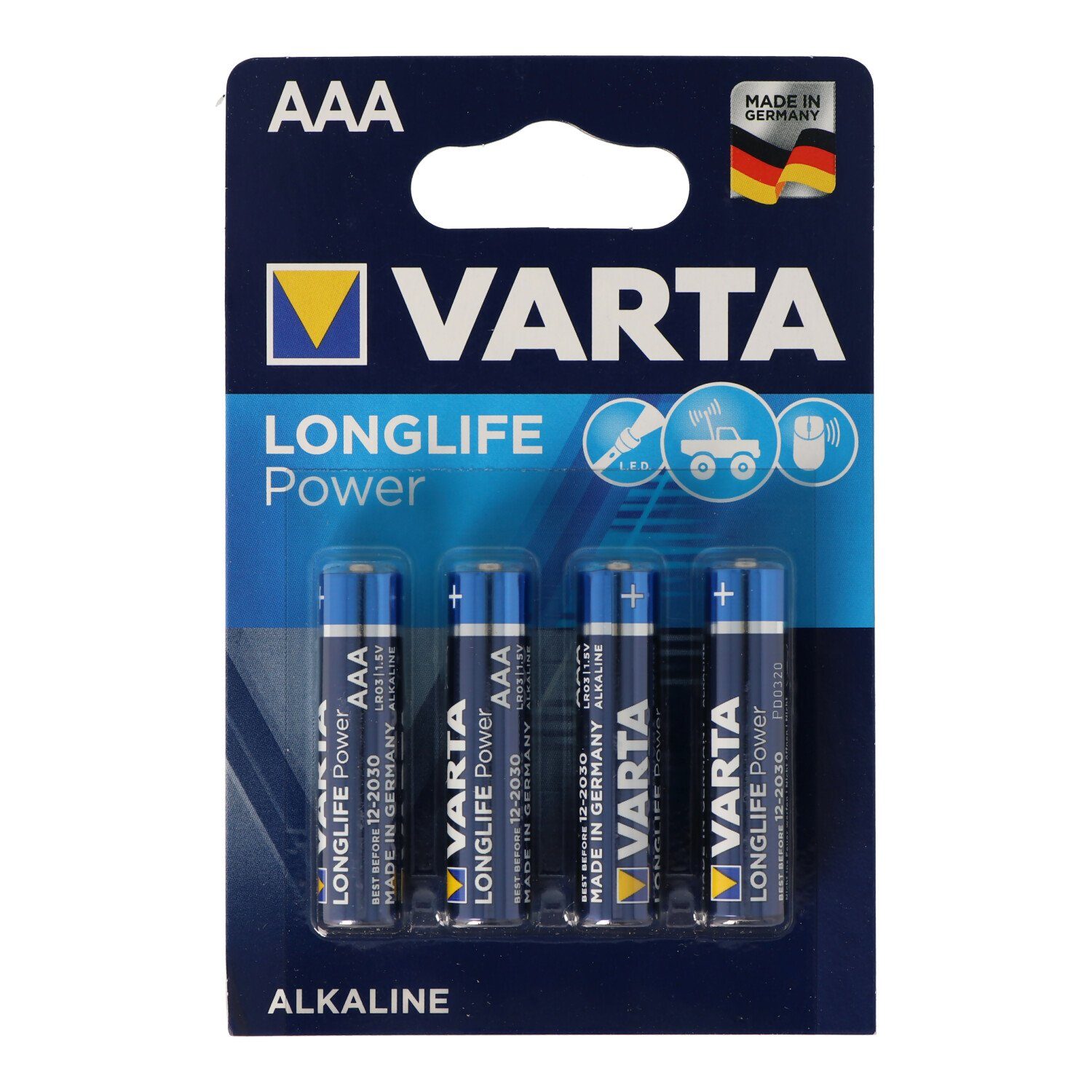 VARTA Varta High AAA 4903 Batterien Power (1,5 V) (ehem. Batterie, Micro 10x Longlife Energy)