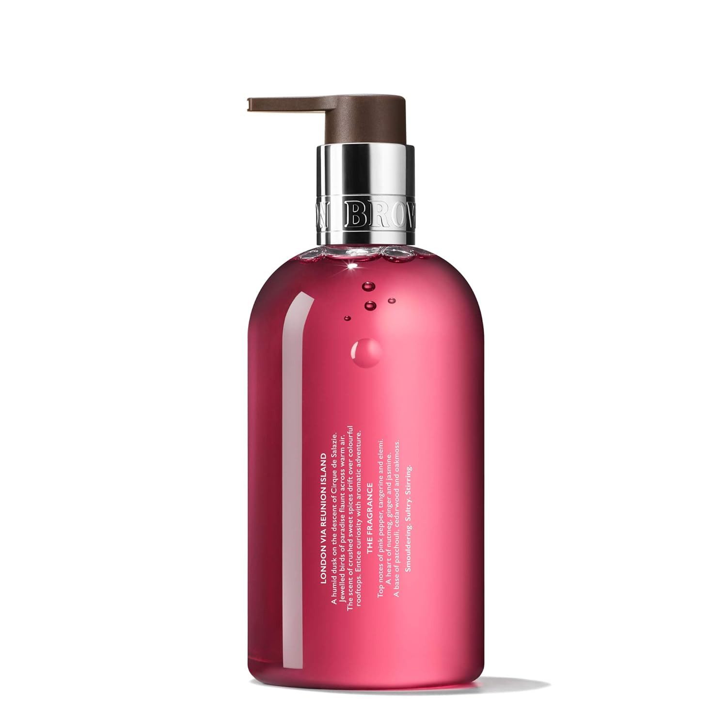 MOLTON BROWN Handseife Fiery Pink Pepper edle Handseife 300 ml, 1-tlg.
