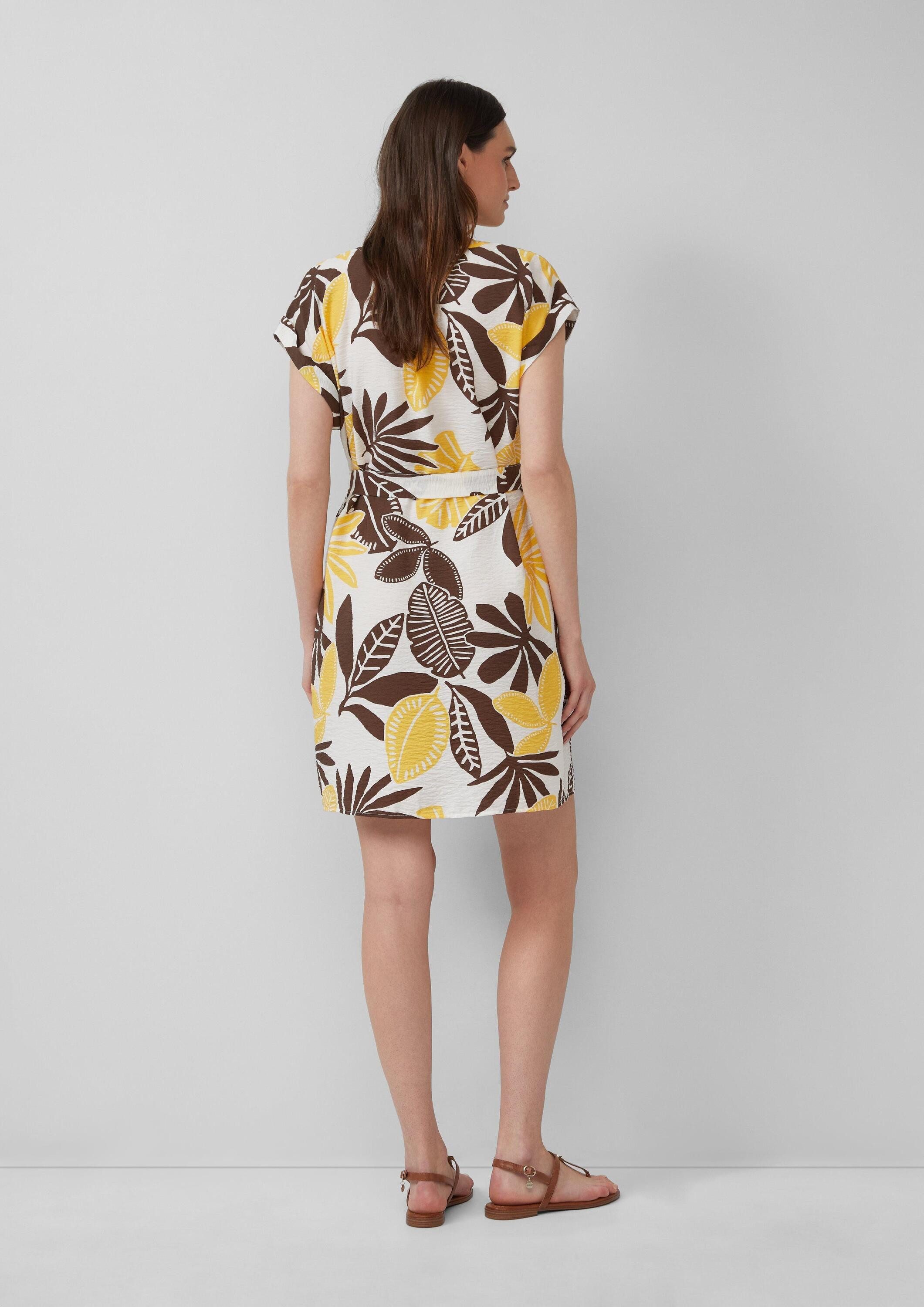 s.Oliver Minikleid Kleid Kurzes Kleid aus Viskosemix im Relaxed Fit