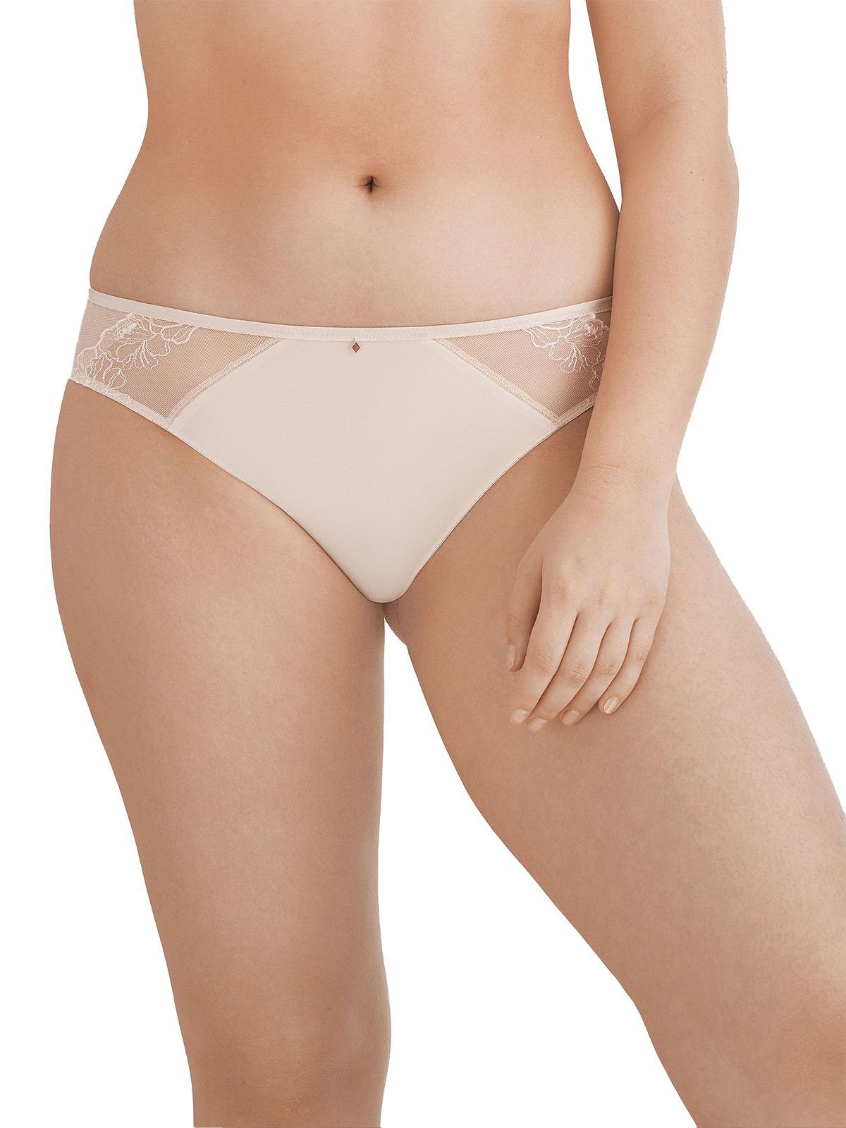 Comfort (Stück, Luxury Bikinislip 1-St) Conturelle Zwickel Damen Minislip