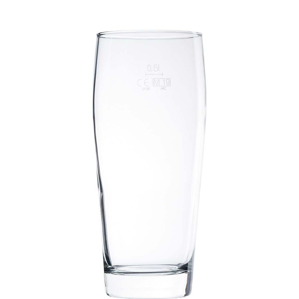 ARCOROC Bierglas Willi Becher Arcoroc /-/ 0,5 12er ARC 33049, 12-tlg., Glas