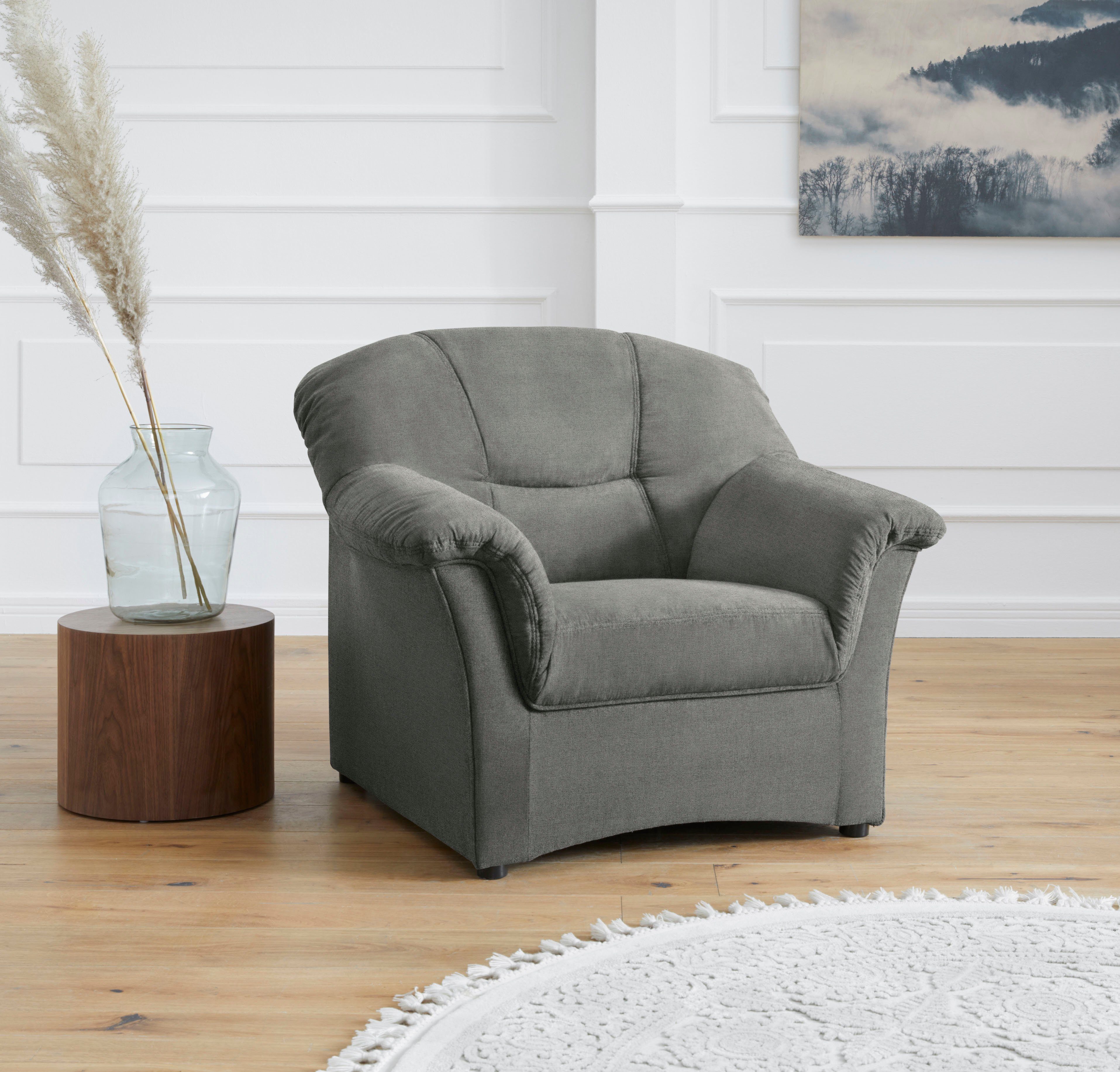 DOMO collection Sessel "Sarafina", wahlweise mit Federkern günstig online kaufen