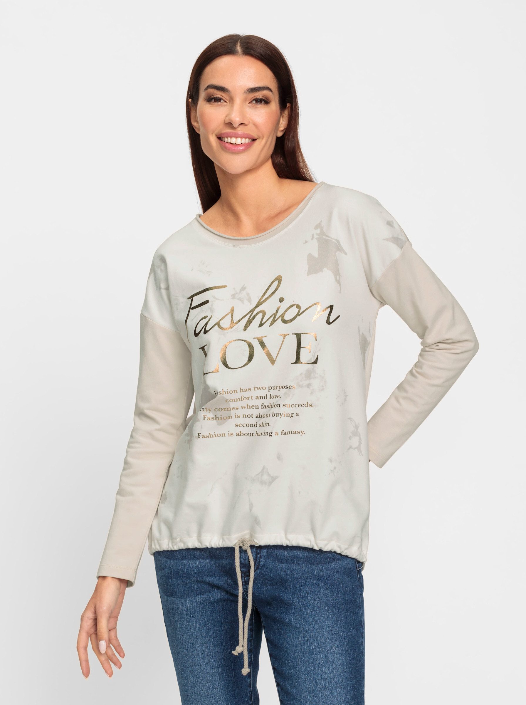 T-Shirt Langarmshirt