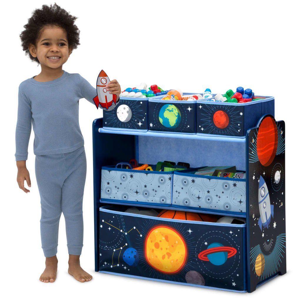 DELTA CHILDREN Spielzeugtruhe »Spielzeug-Organizer Space Adventures