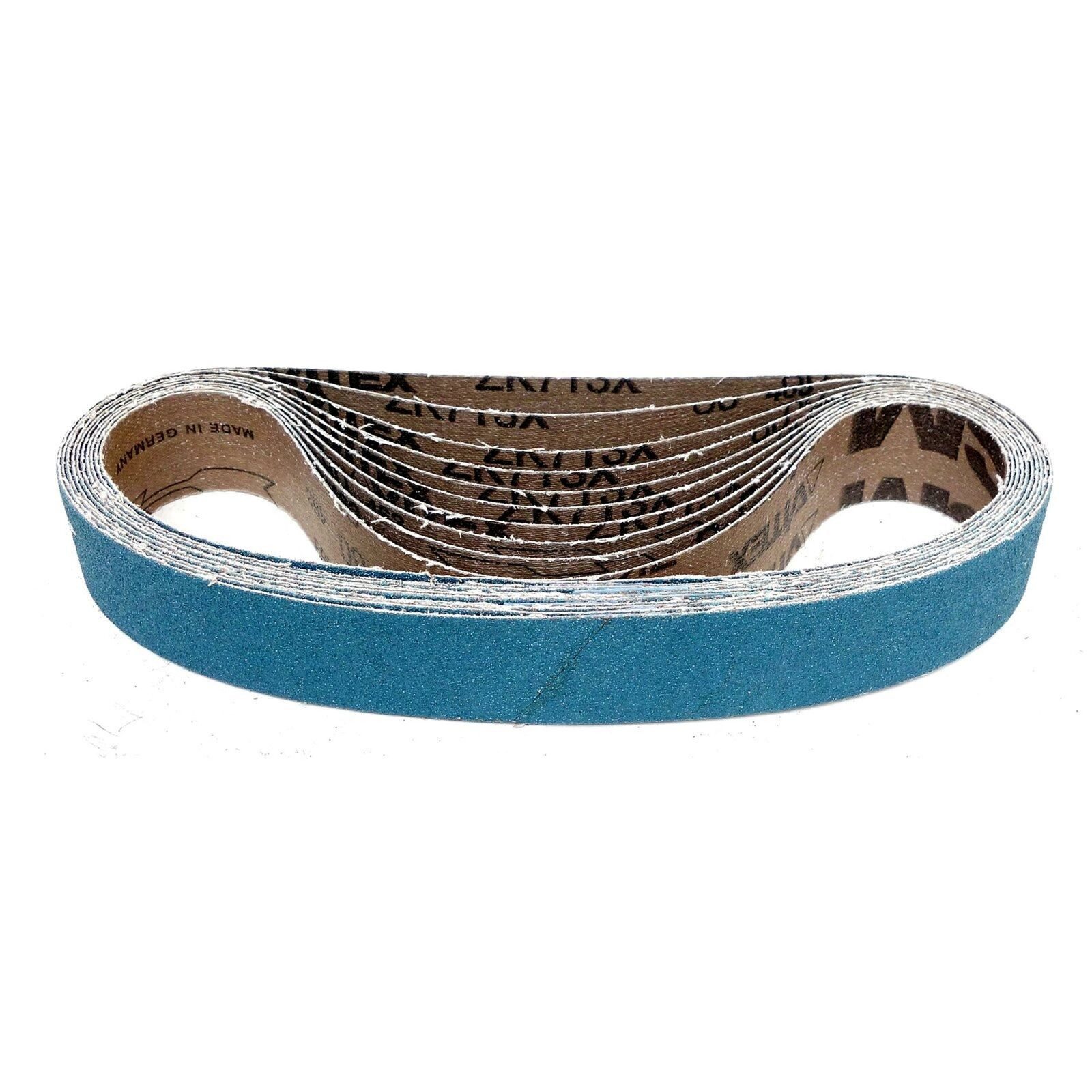 VSM Schleifpapier Schleifbänder 30x533 mm P100, (ZK713X, 10 St)