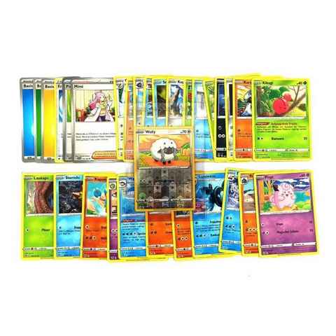 The Pokémon Company International Sammelkarte 30 Pokémon-Karten - Deutsch - zufällig Sortiert und gemischt, + 1 Reverse HOLO Karte