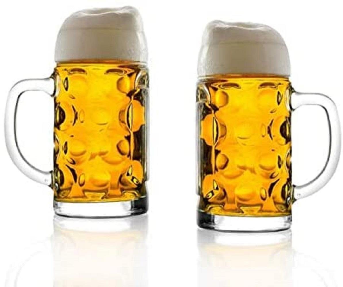 Stölzle-Oberglas Bierglas Stölzle ISAR Bierkrug 0,5L 2er set, Kristallglas