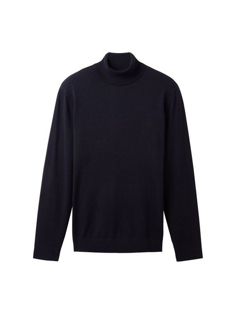 TOM TAILOR Rollkragenpullover Pullover mit Rollkragen und Rippbündchen (1-t günstig online kaufen