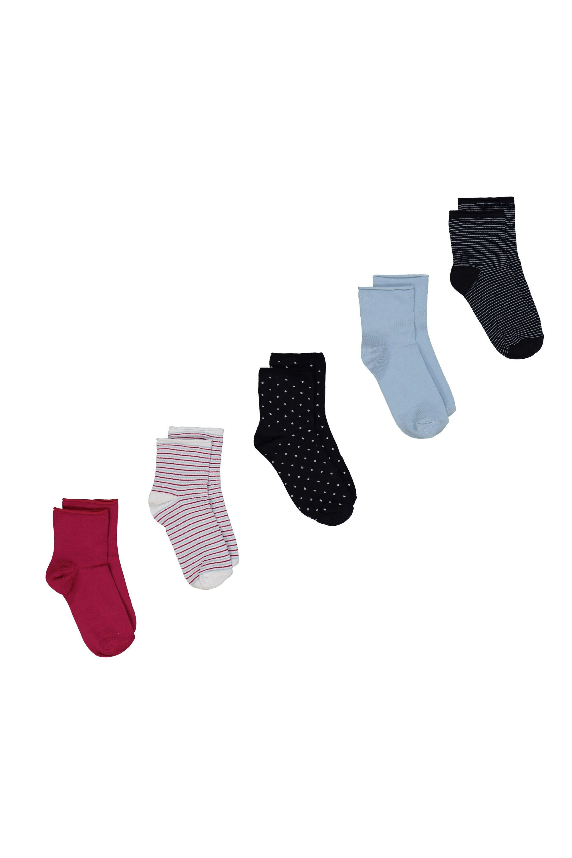 Ulla Popken Kuschelsocken Strümpfe im 5er Pack