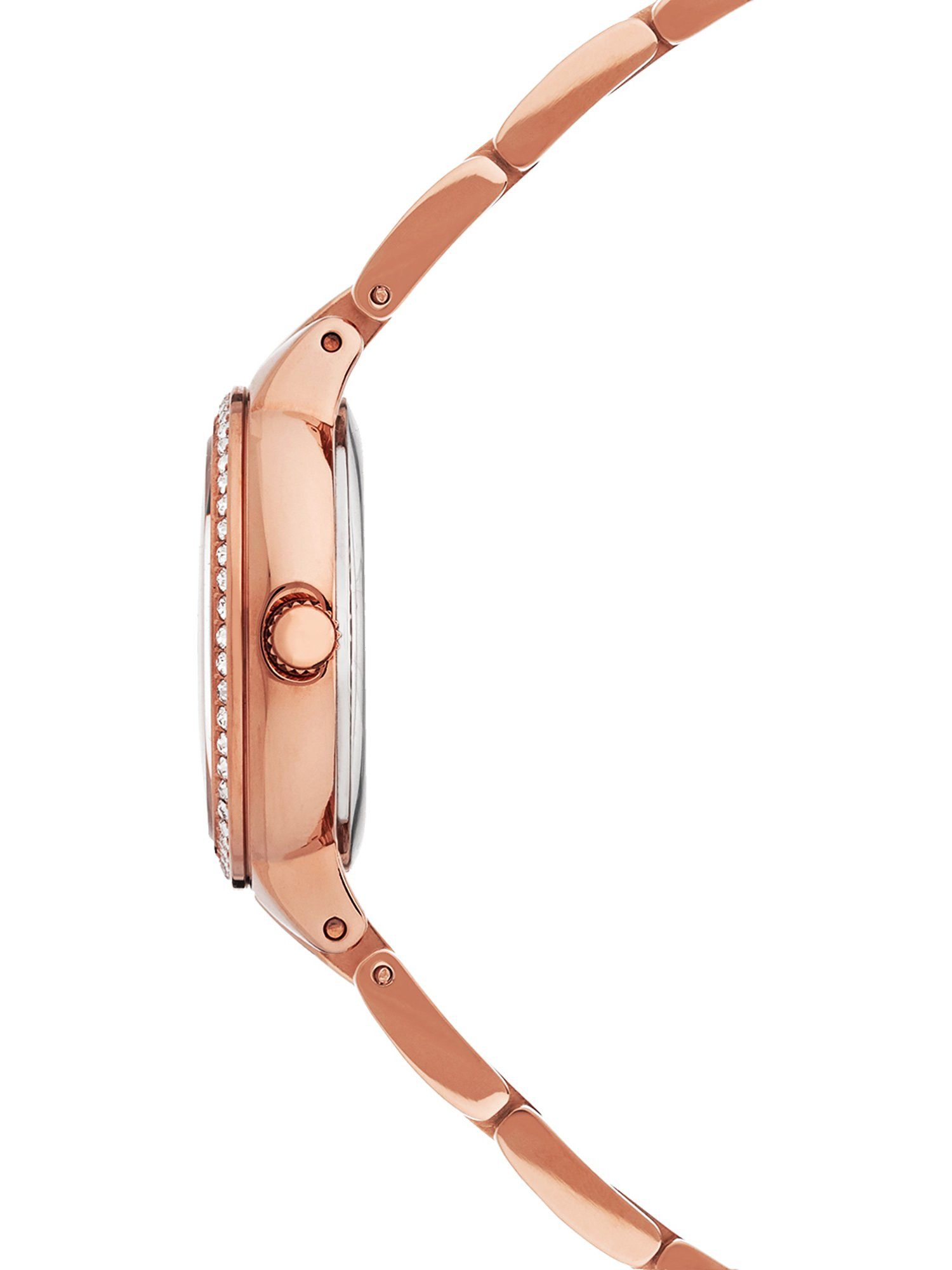 Fossil Quarzuhr Fossil Damen-Uhren Analog Quarz