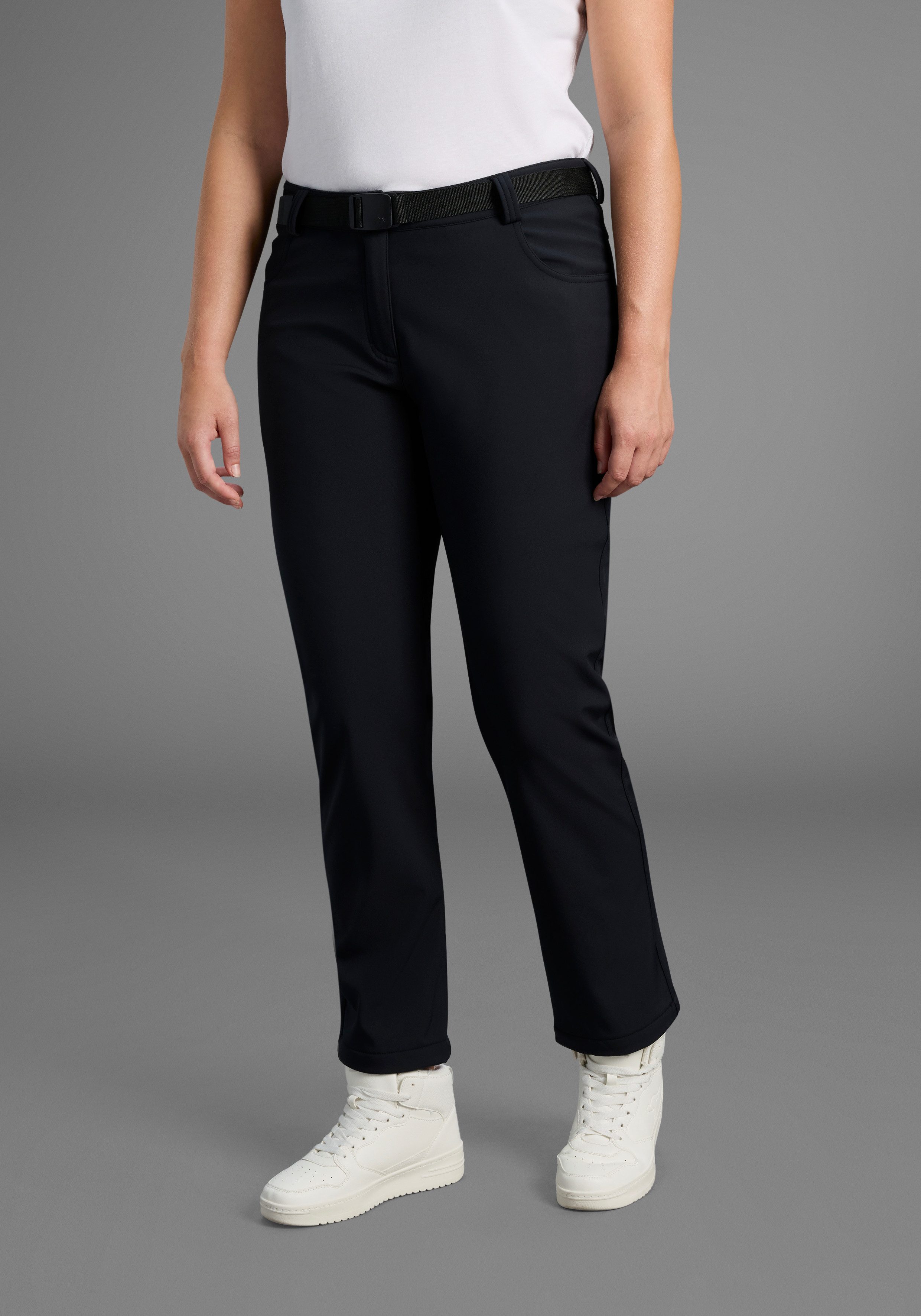 Maier Sports Outdoorhose DA-HOSE EL. SOFTSH. PERLIT W günstig online kaufen