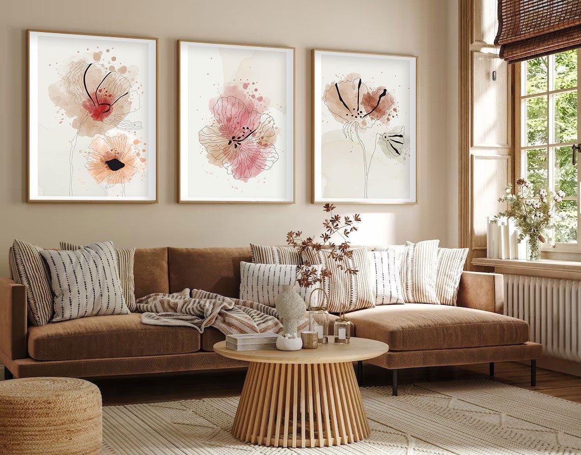Wallity Leinwandbild Painting: 100% MDF (Thickness: günstig online kaufen