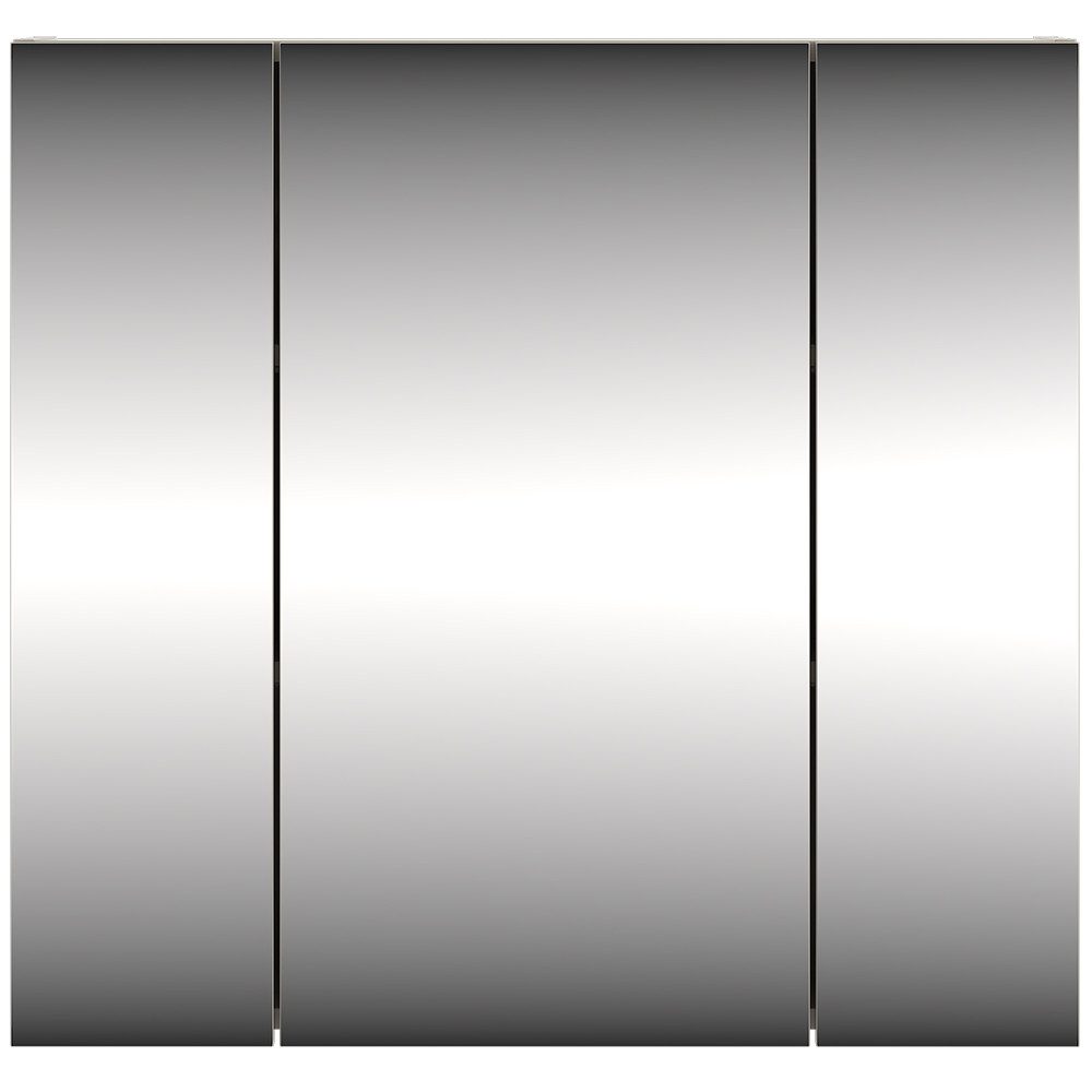 Lomadox Spiegelschrank AQUINO-140 Badezimmerspiegel Spiegel Badezimmerschrank 80 cm breit in kaschmir