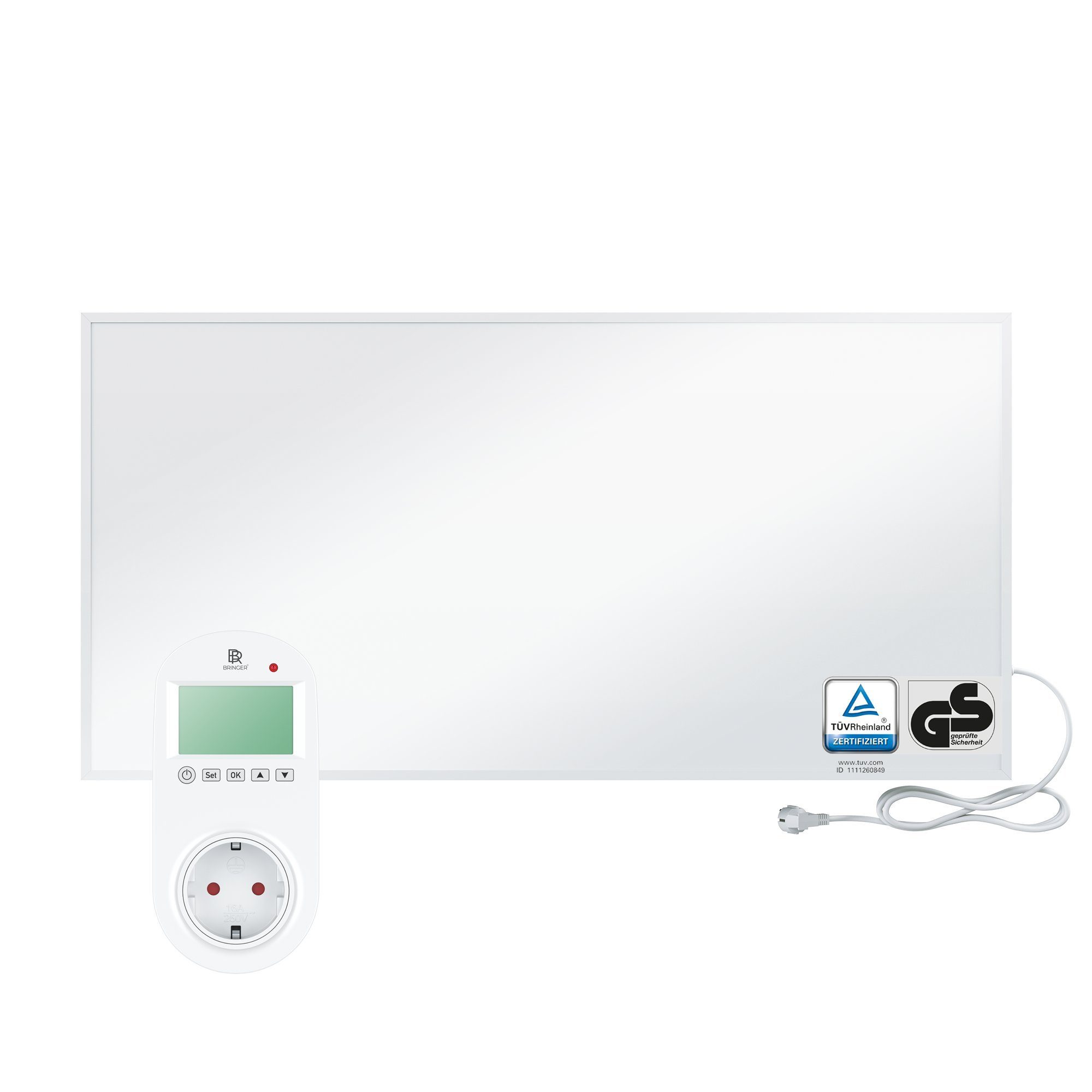 Bringer Infrarotheizung BRIH, 300-1200 Watt mit Thermostat Elektroheizung günstig online kaufen