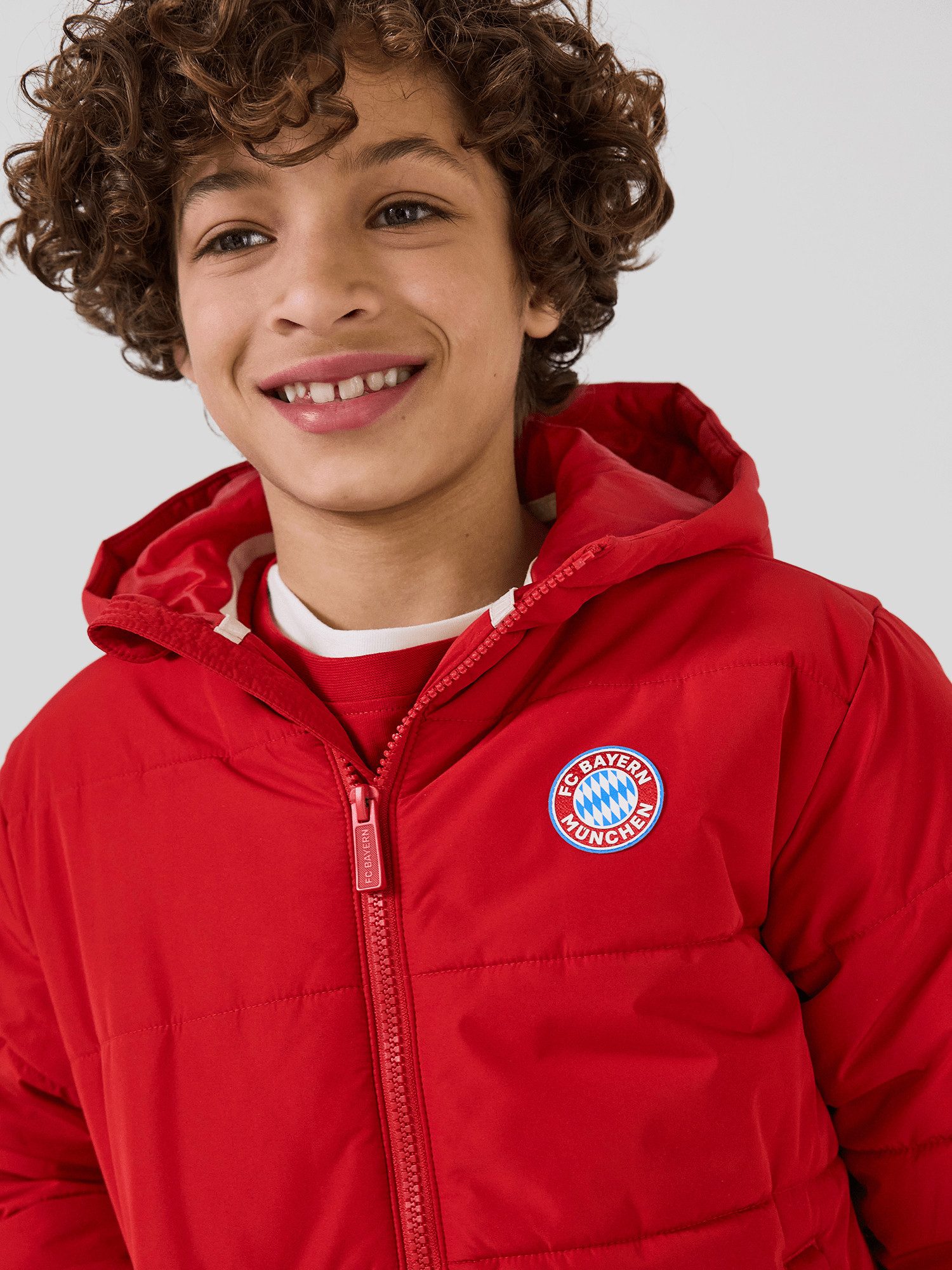 FC Bayern München Outdoorjacke FC Bayern München, Winterjacke Essentials, Kinder, Rot