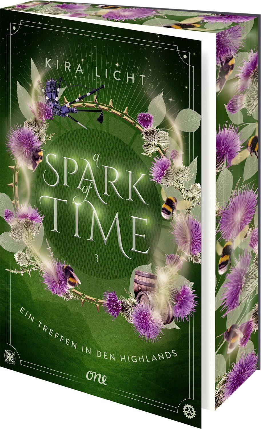A Spark of Time - Ein Treffen in den Highlands / Kira Licht, Der langersehnte dritte Band der Romantasy-Reihe: Zeitreise & Gefühlschaos vor schottischer Kulisse ab 14