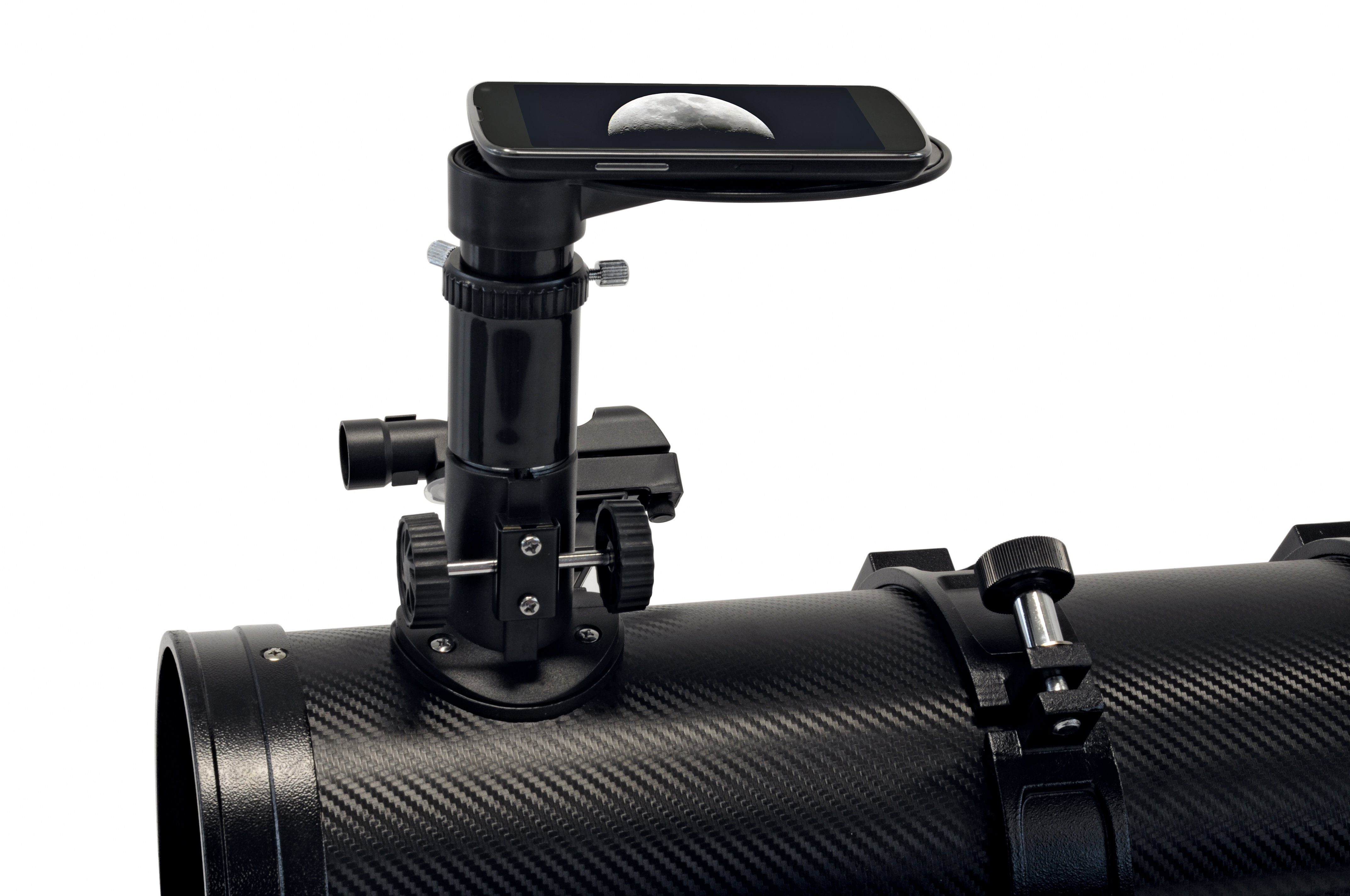 BRESSER Teleskop Pluto 114/500 EQ3 Spiegelteleskop mit Smartphone-Adapter & Sonnenfilt…