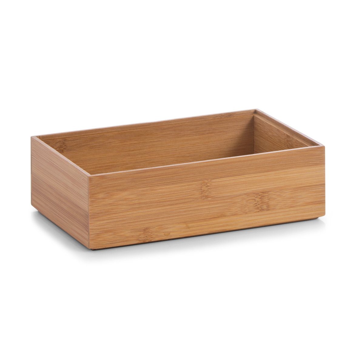 Zeller Present Aufbewahrungskorb Ordnungsbox, Bambus, 1500 ml, 23 x 15 x 7 cm