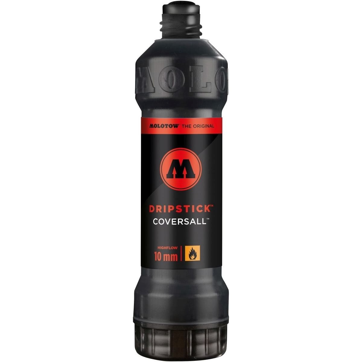 MOLOTOW Permanentmarker Dripstick Coversall 861 DS nachfüllbar 10mm signalschwarz