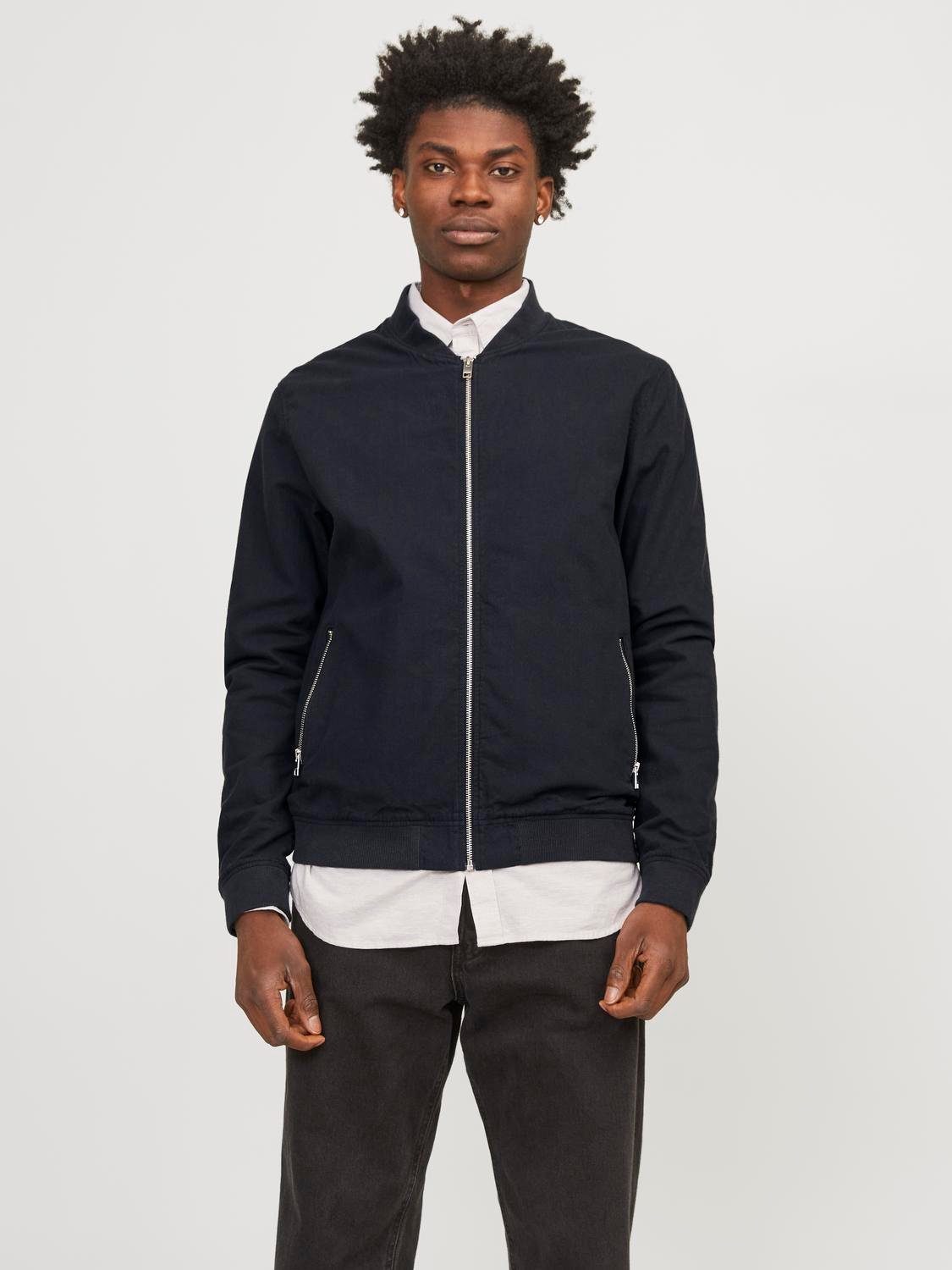 Bomberjacke JJESUMMER LINEN BOMBER SN