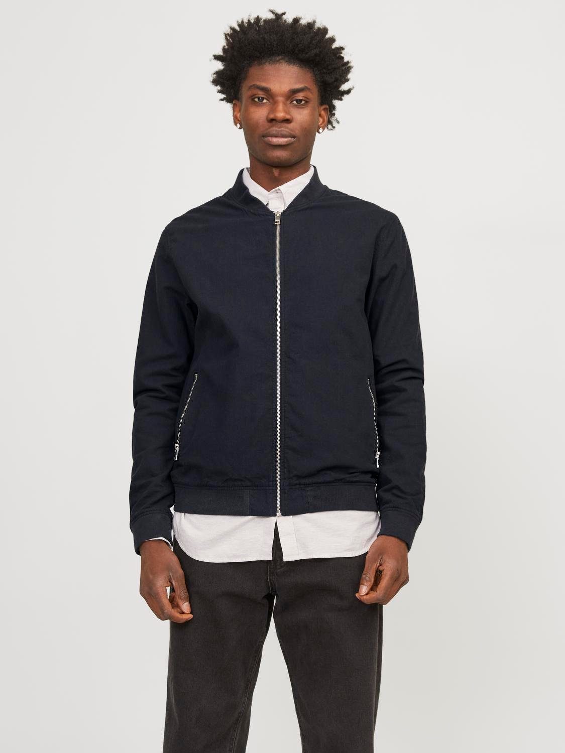 Jack & Jones Bomberjacke JJESUMMER LINEN BOMBER SN