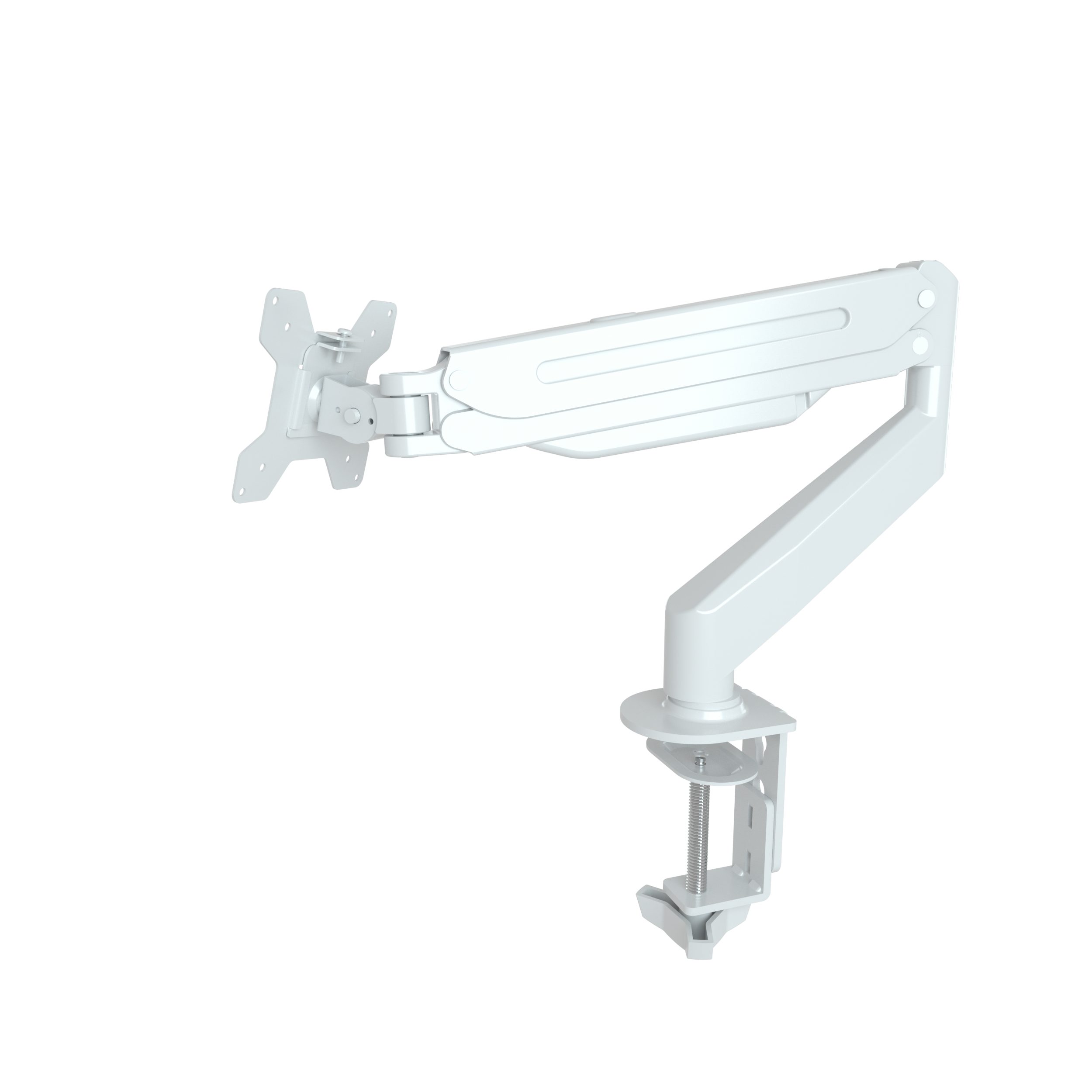 LMG Germany Monitor-Halterung Monitorhalterung bis 32 Zoll, 10 kg, 1 Arm, flexibel verstellbar, (bis 32 Zoll, ergonomisch, stufenlose Höhenverstellung, Integriertes Kabelmanagement)