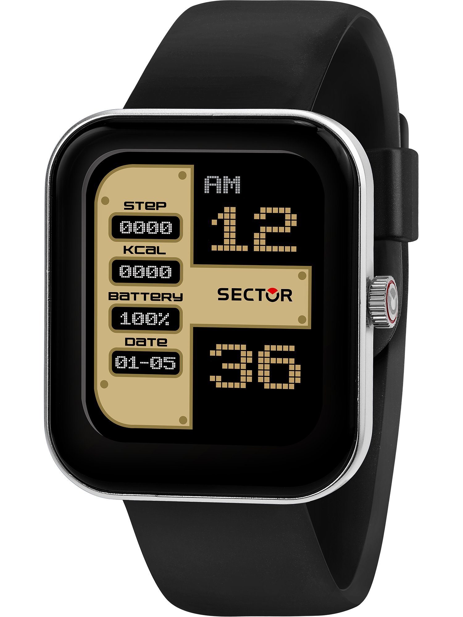 Sector Digitaluhr Sector Unisex-Smartwatch Digital Akku