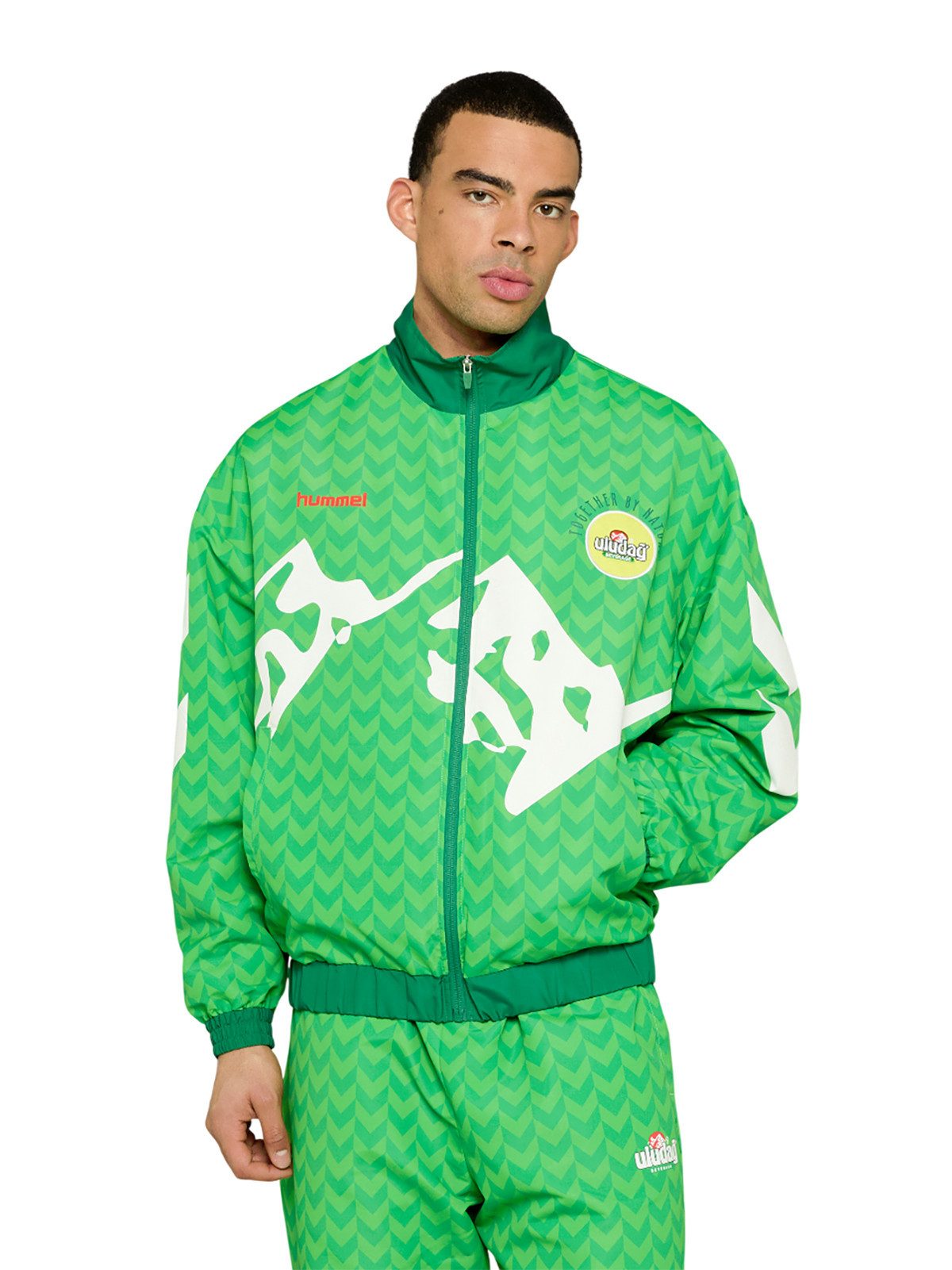 hummel Trainingsjacke Uludag (kein Set) mit Stehkragen