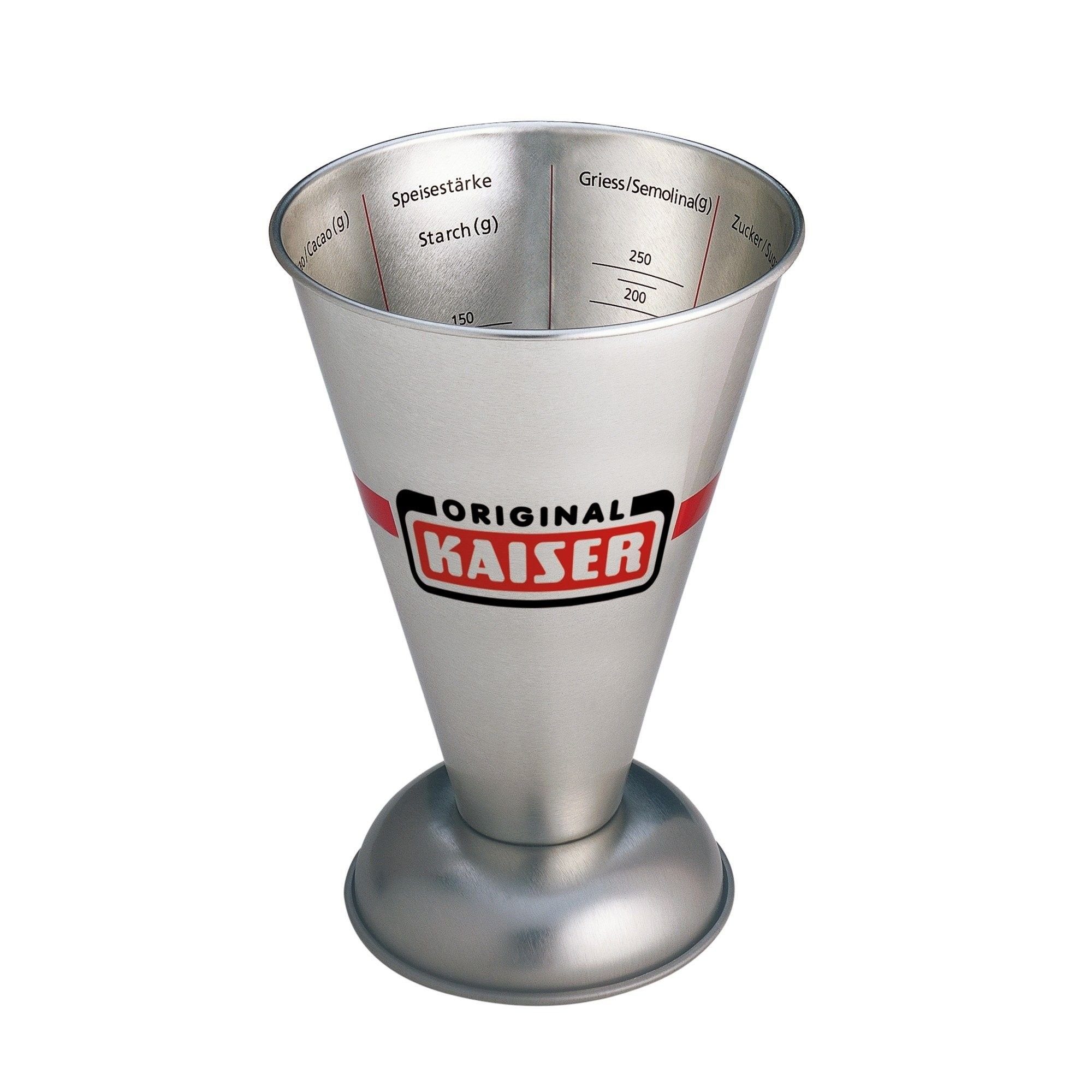 Messbecher KAISER Messbecher · Edelstahl Metall LBH 11x11x14.50 cm silber