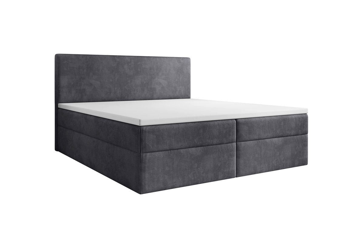 Luxusbetten24 Boxspringbett Soft in Cord, mit günstig online kaufen