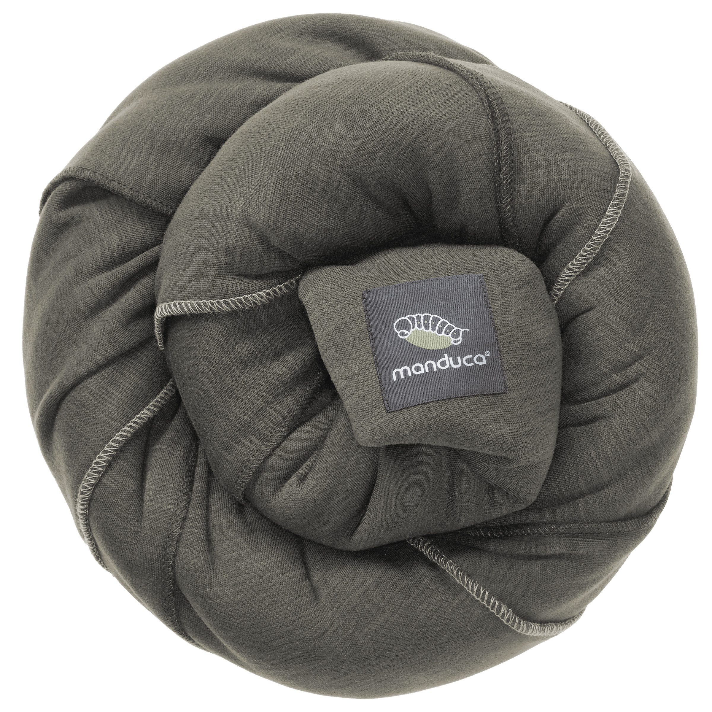 manduca Babytrage manduca Sling - Babytragetuch - Elastische Babytrage, Unterstützt die natürliche M-Position beim Baby.