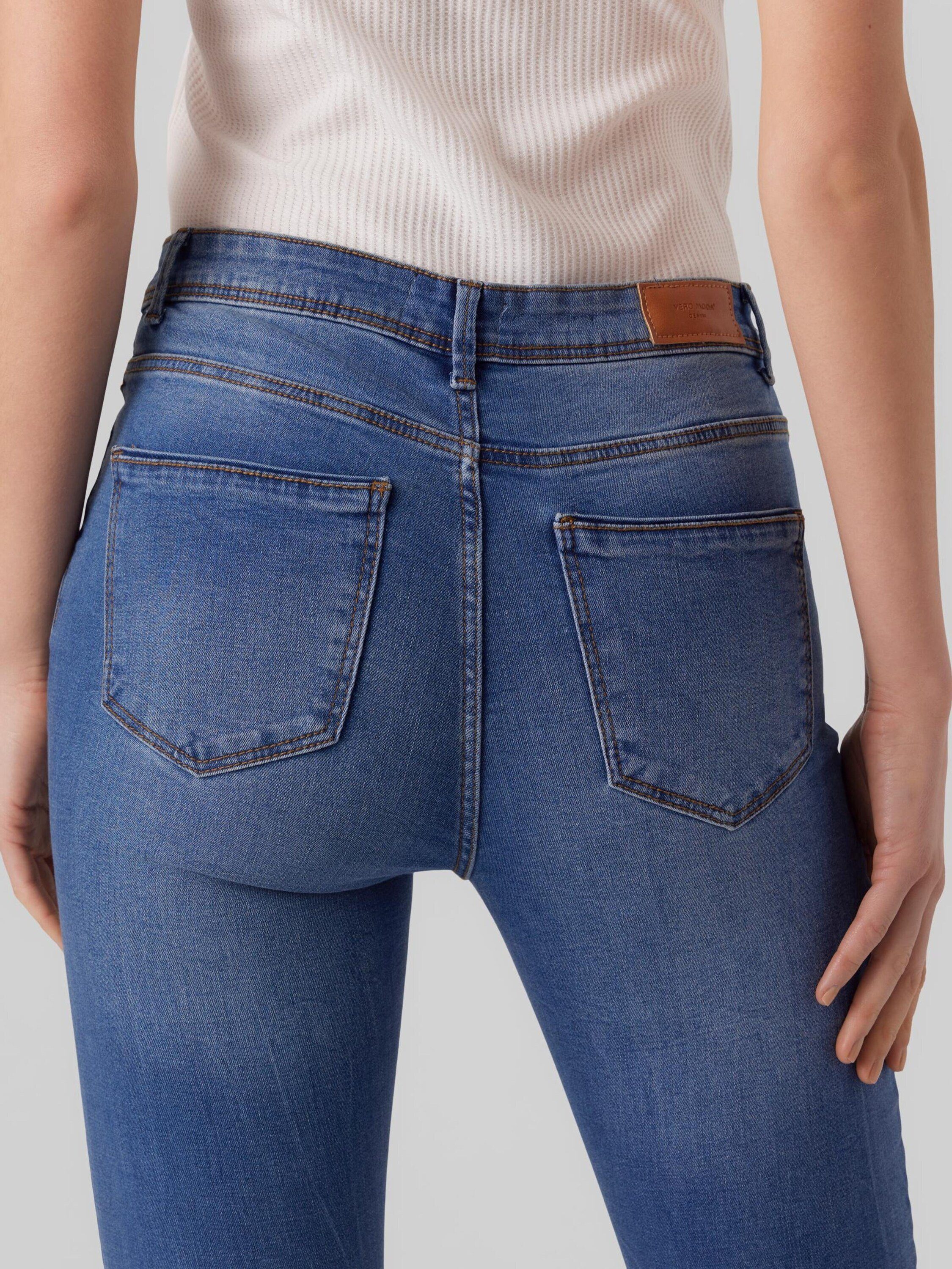 Vero Moda Tall High-waist-Jeans Tanya (1-tlg) Plain/ohne Details