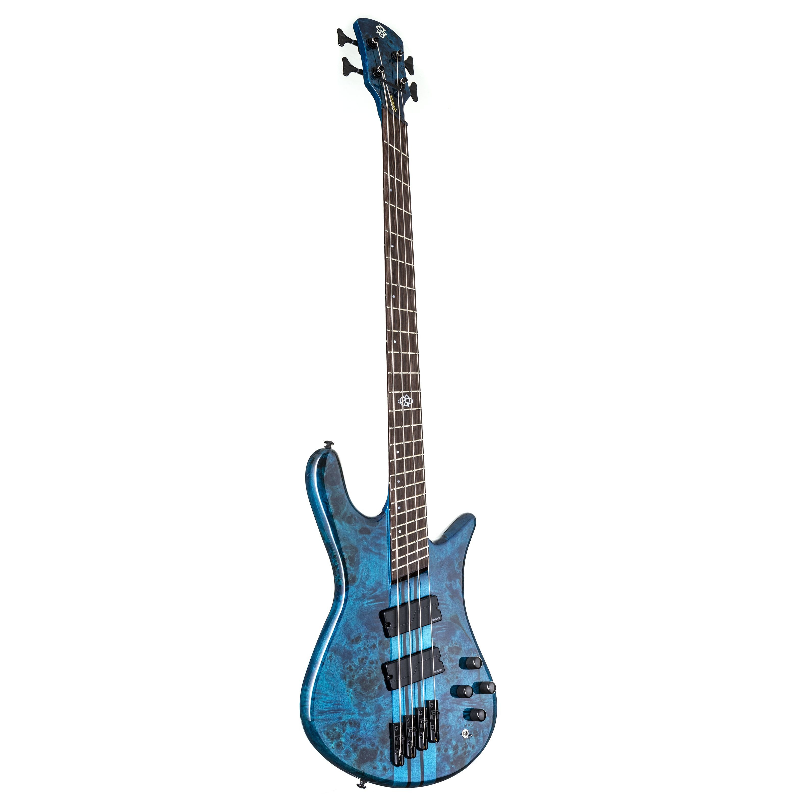 Spector E-Bass, NS Dimension 4 Black & Blue Gloss - E-Bass