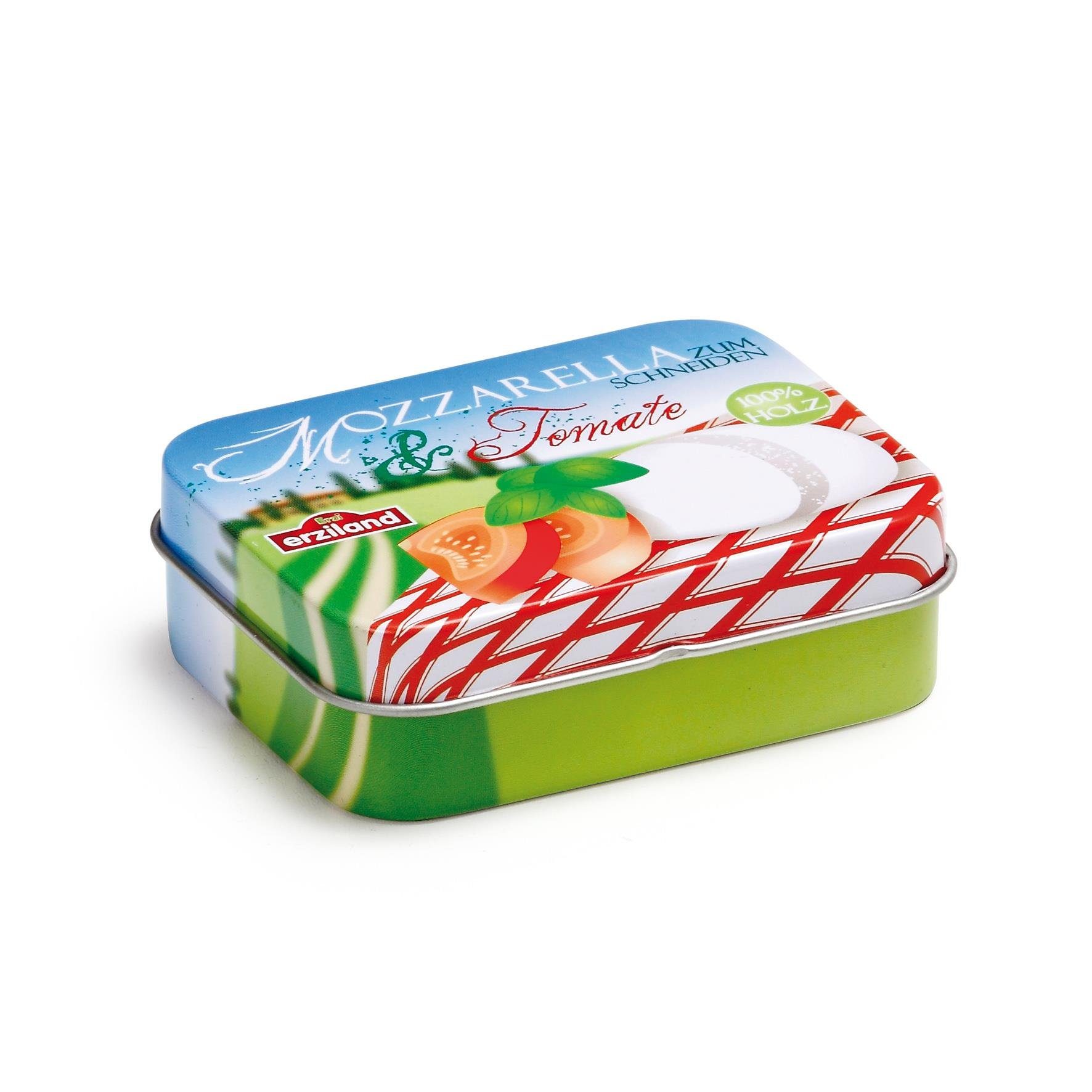 Erzi® Kaufladensortiment Erzi Mozzarella und Tomate in der Dose - Kaufladenzubehör