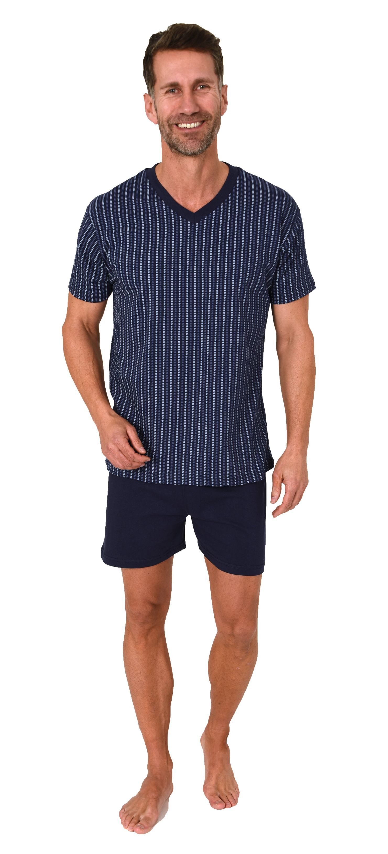 Normann Pyjama Normann Herren Schlafanzug kurz günstig online kaufen