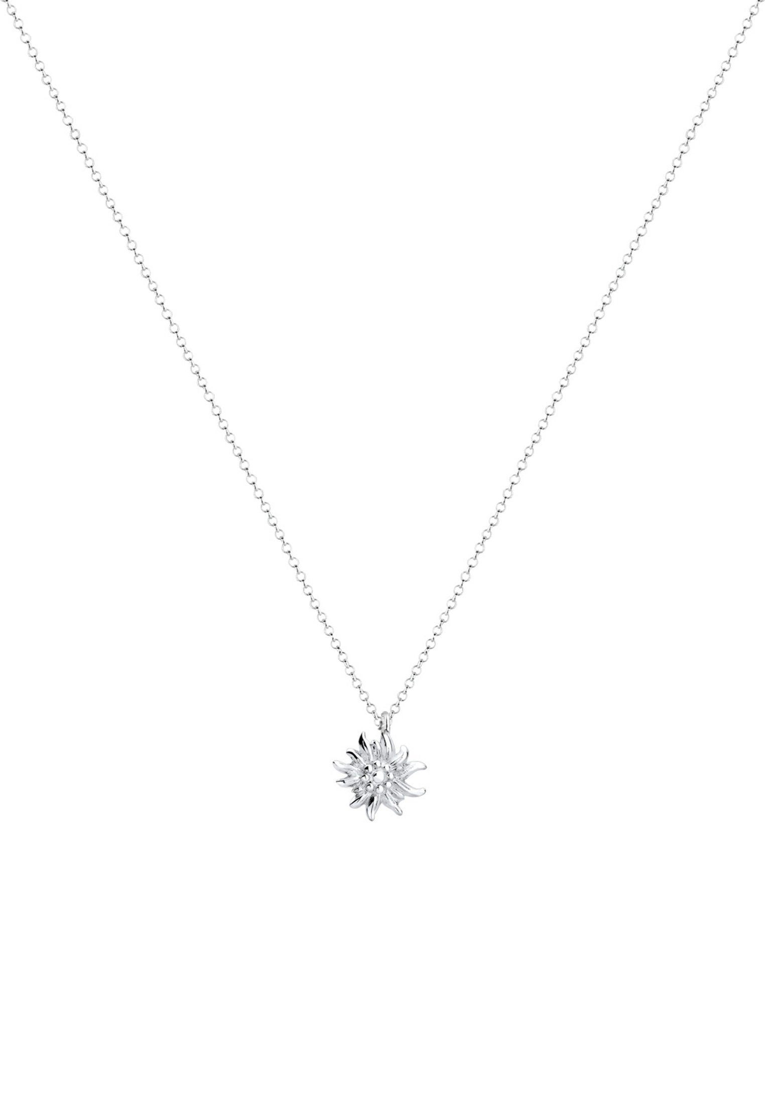 Elli Kette mit Anhänger Edelweiss Symbol Anhänger Tracht 925 Sterling Silbe günstig online kaufen