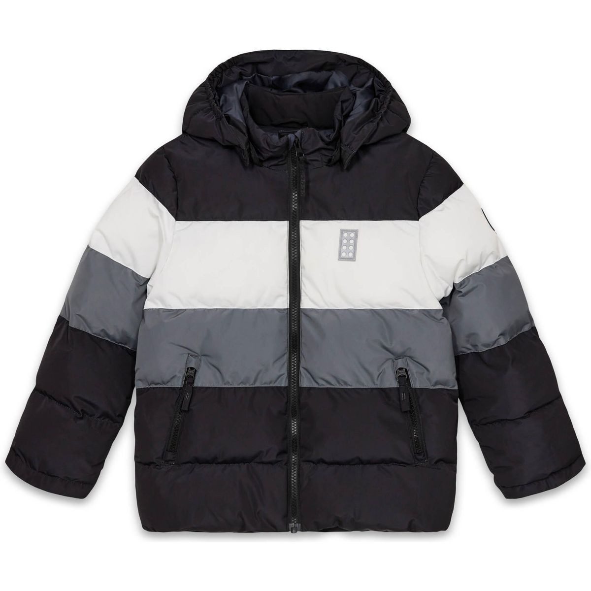 LEGO® kidswear Hardshelljacke LWJIPE 705 - Jacket Weiche und beliebte Steppjacke mit abnehmbarer Kapuze