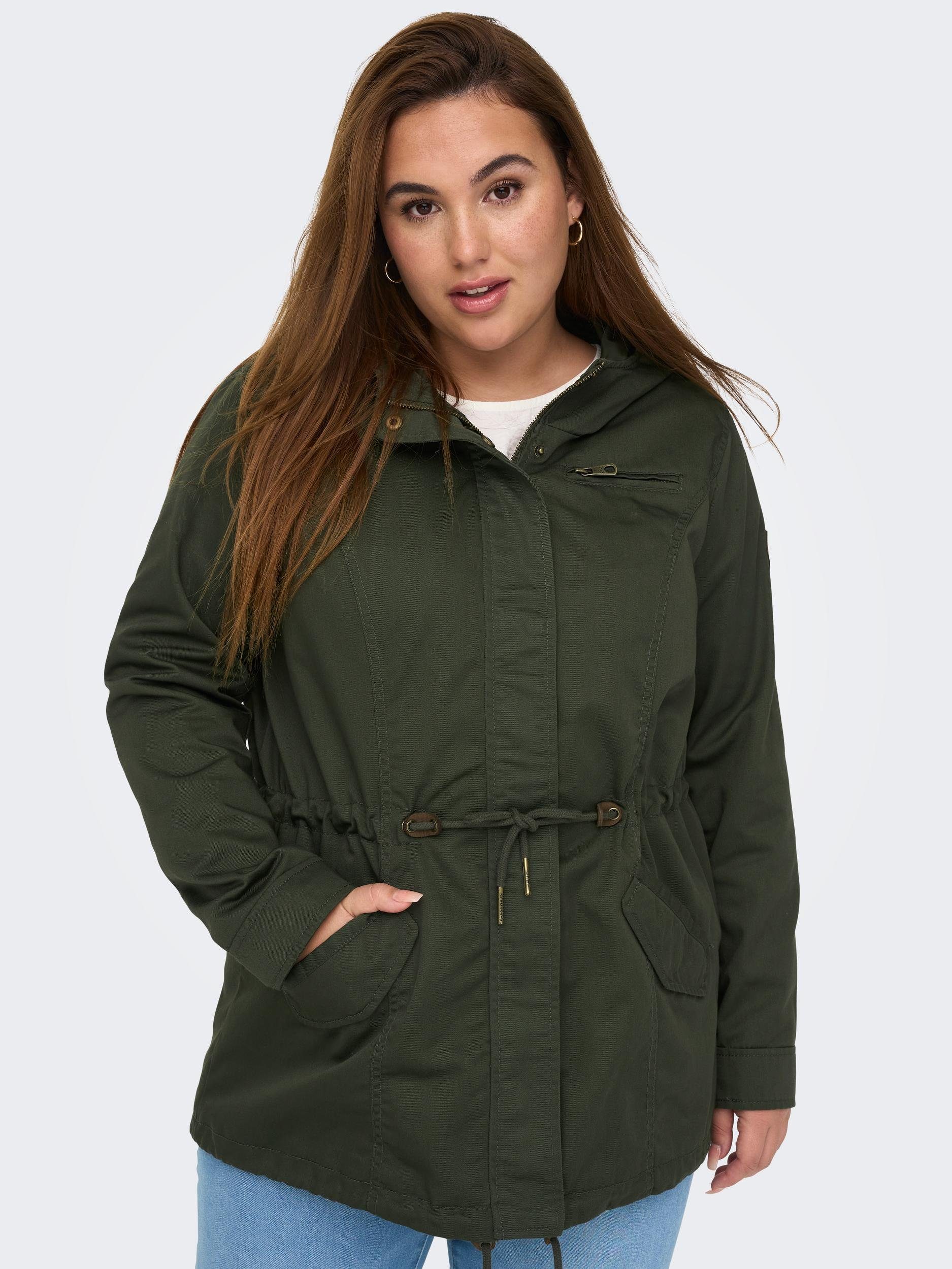 ONLY CARMAKOMA Parka CARLORCA SPRING CANVAS PARKA OTW NOOS