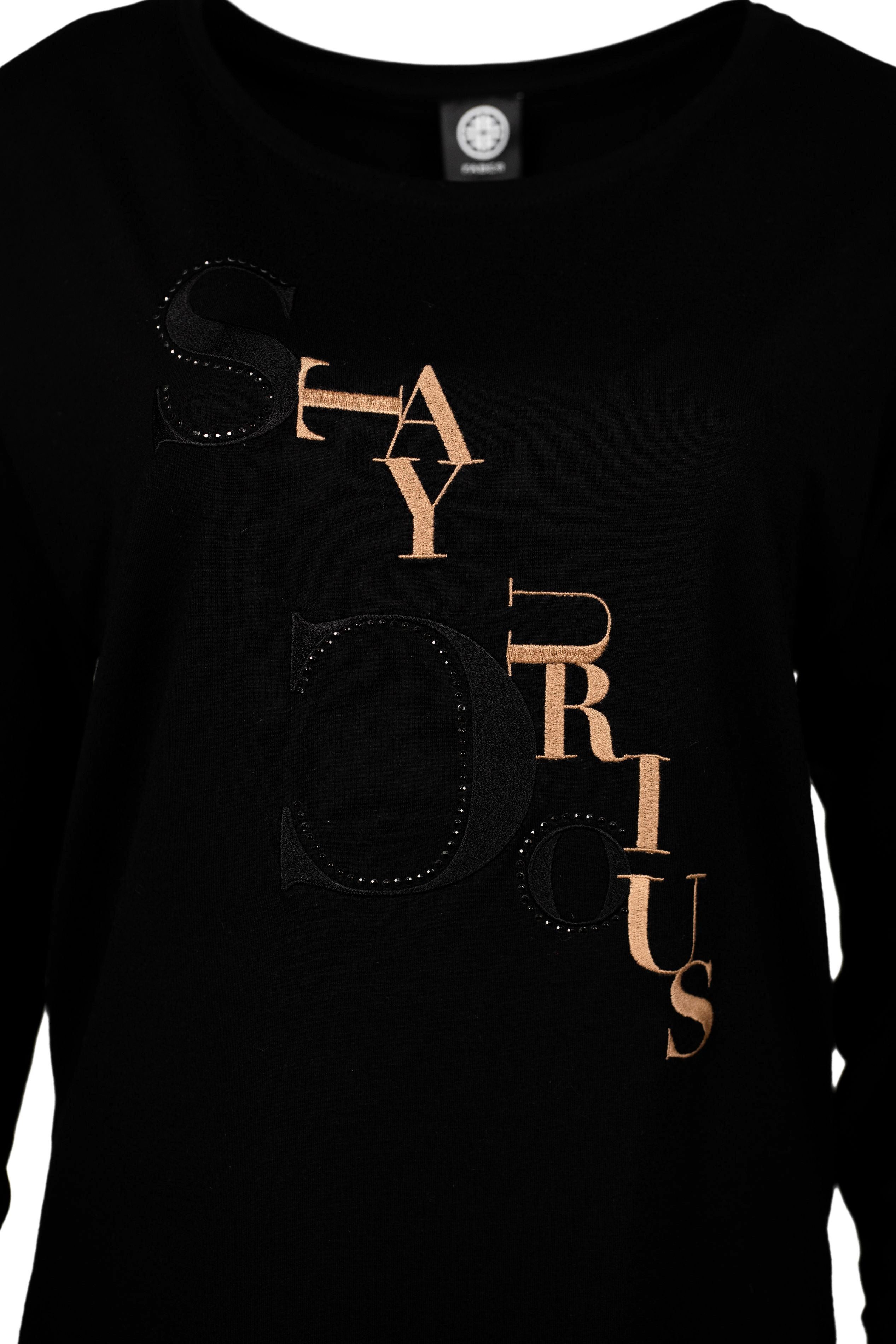 Faber Langarmshirt Langarmshirt mit Stickerei mit günstig online kaufen
