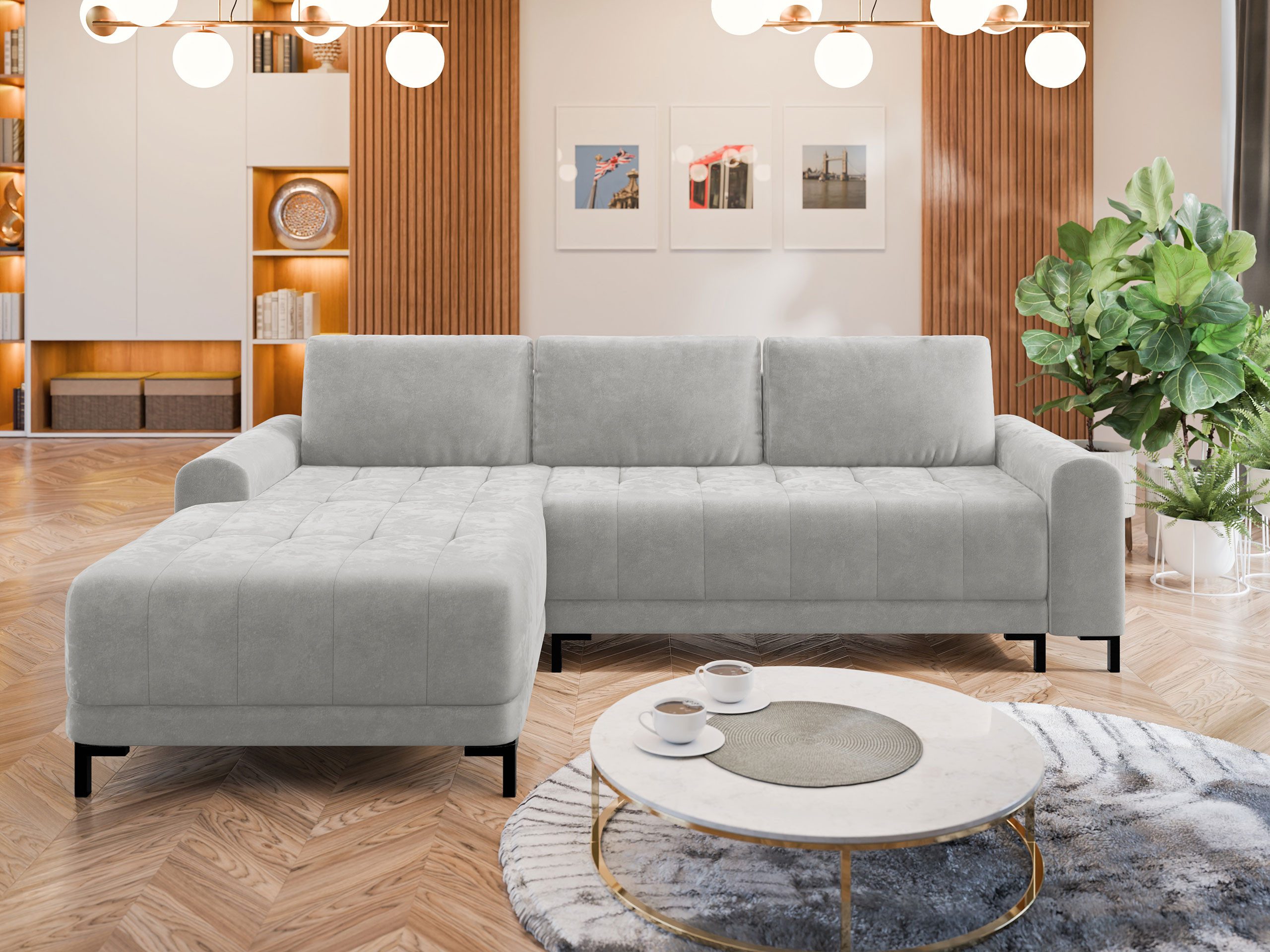 MIRJAN24 Ecksofa Aris L, mit Bettkasten günstig online kaufen