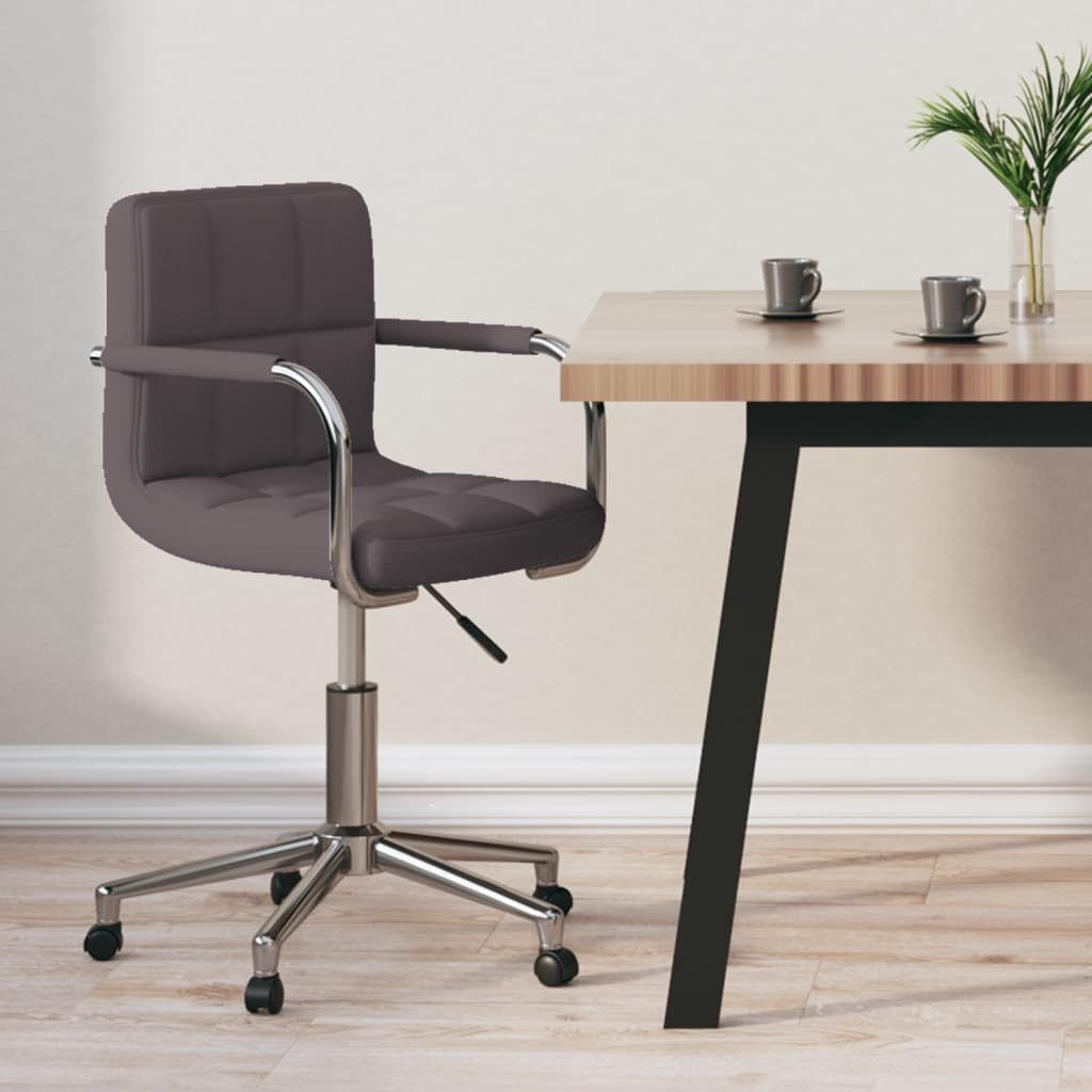 furnicato Bürostuhl Drehbar Taupe Stoff (1 St)
