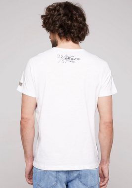CAMP DAVID T-Shirt mit Logo-Druck