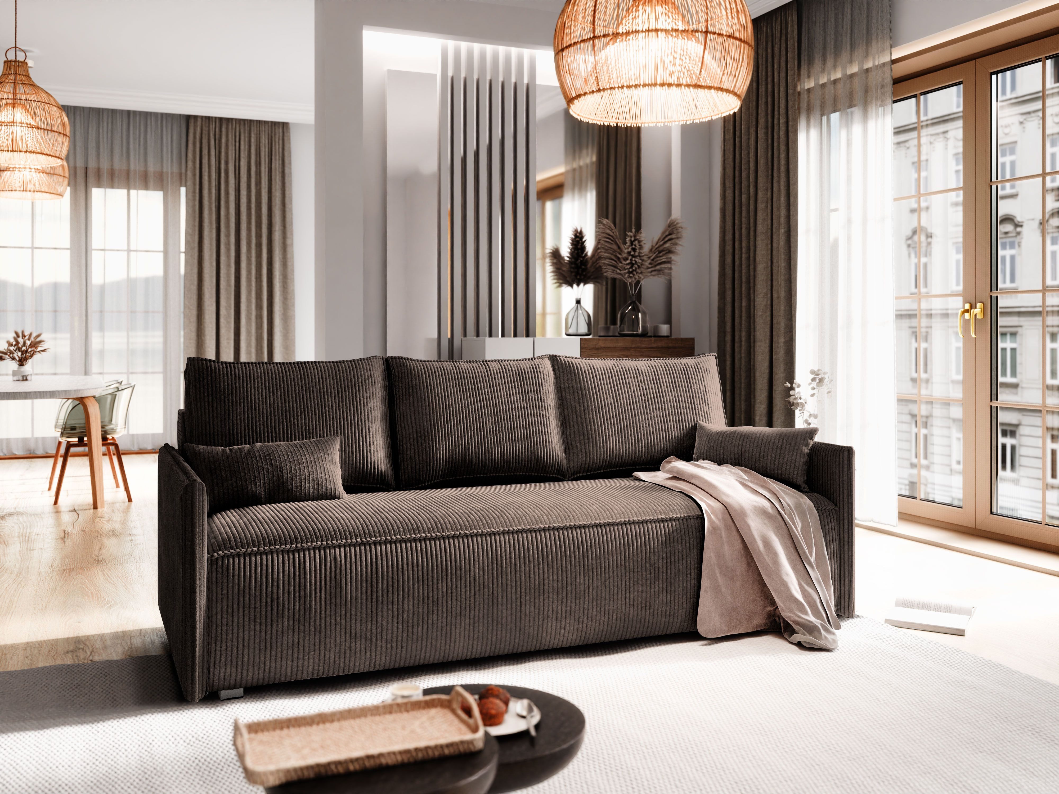 Masseno Sofa MESTOR mit Schlaffunktion, Schlafsofa, günstig online kaufen