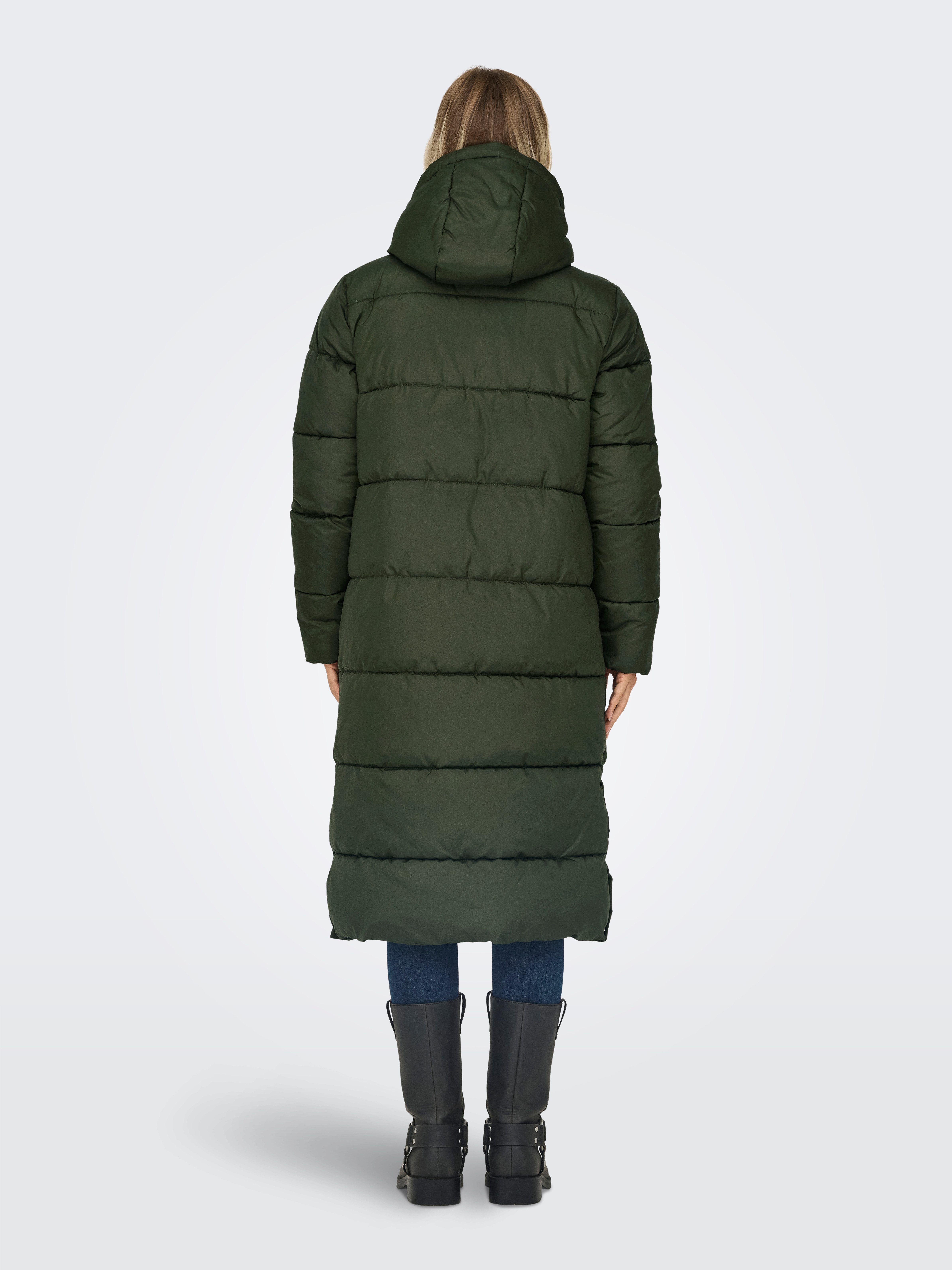 ONLY Steppmantel ONLMONTANA LONG PUFFER JACKET NOOS OTW Kunstfaser